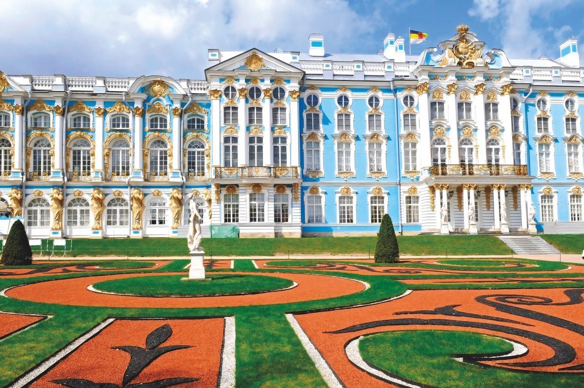 Большой Екатерининский дворец, город Пушкин