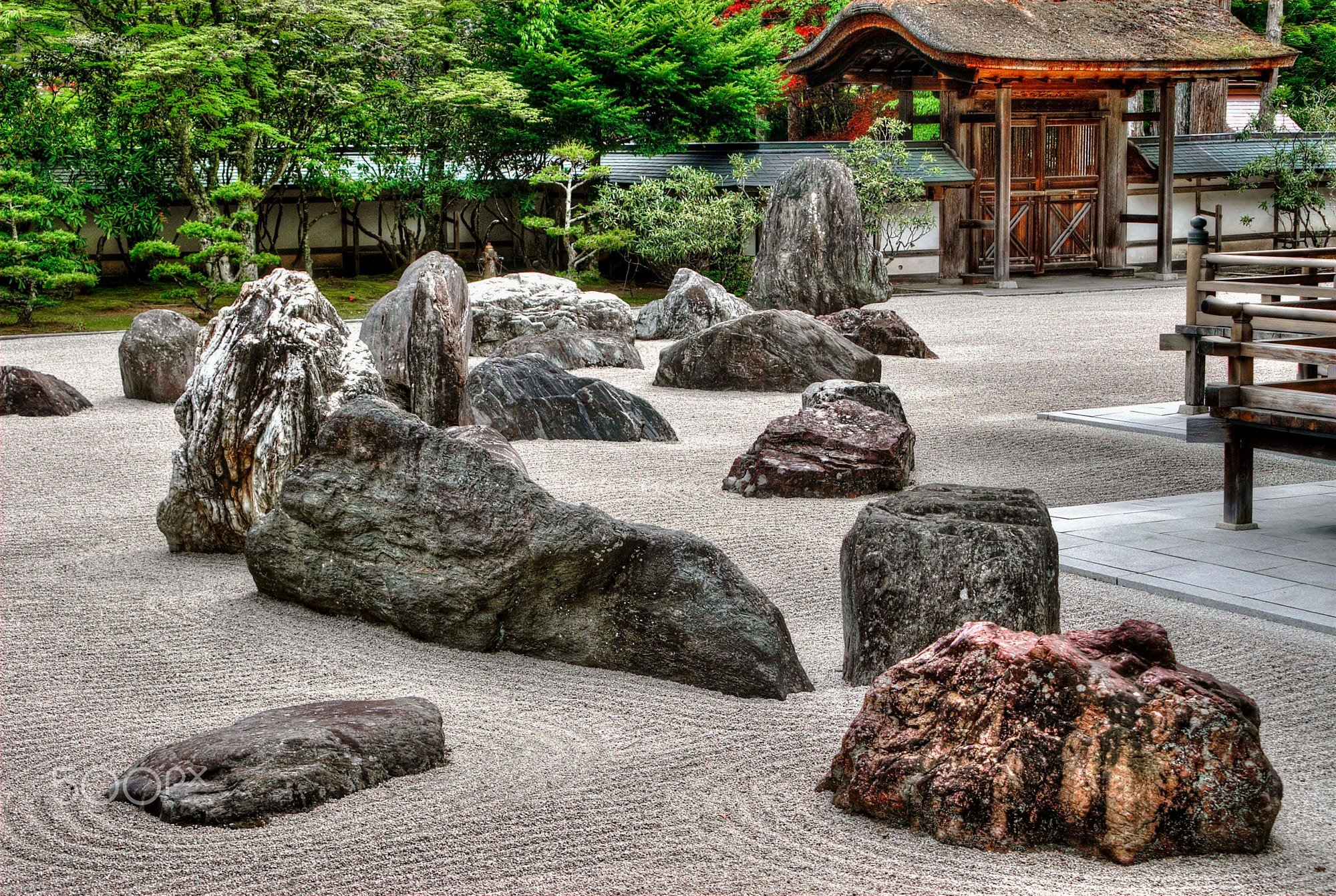 Сад камней (64 фото) .