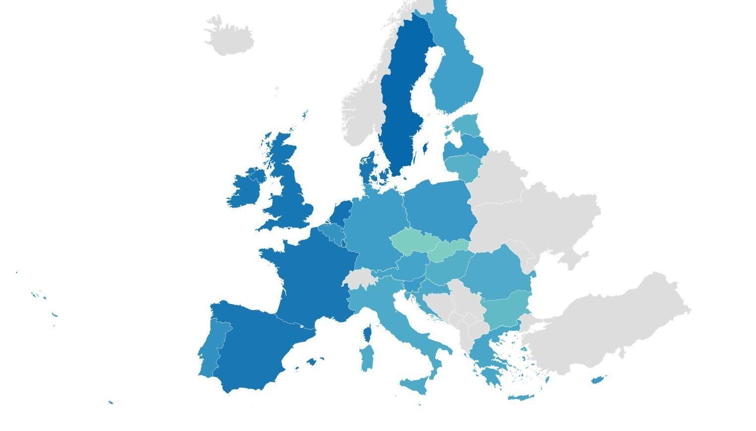 Most european countries. Страны Европы. Страны центральной Европы. Европейский Союз карта. Самые нетерпимые страны Европы.