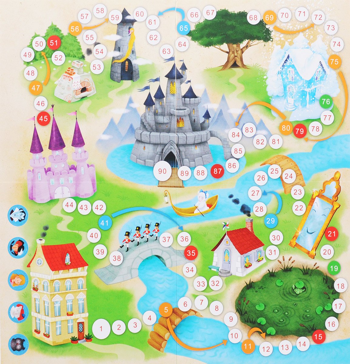 Игры путешествия средняя. Игровое поле для детей. Карта путешествия в волшебную страну. Сказочная карта. Сказочное игровое поле.