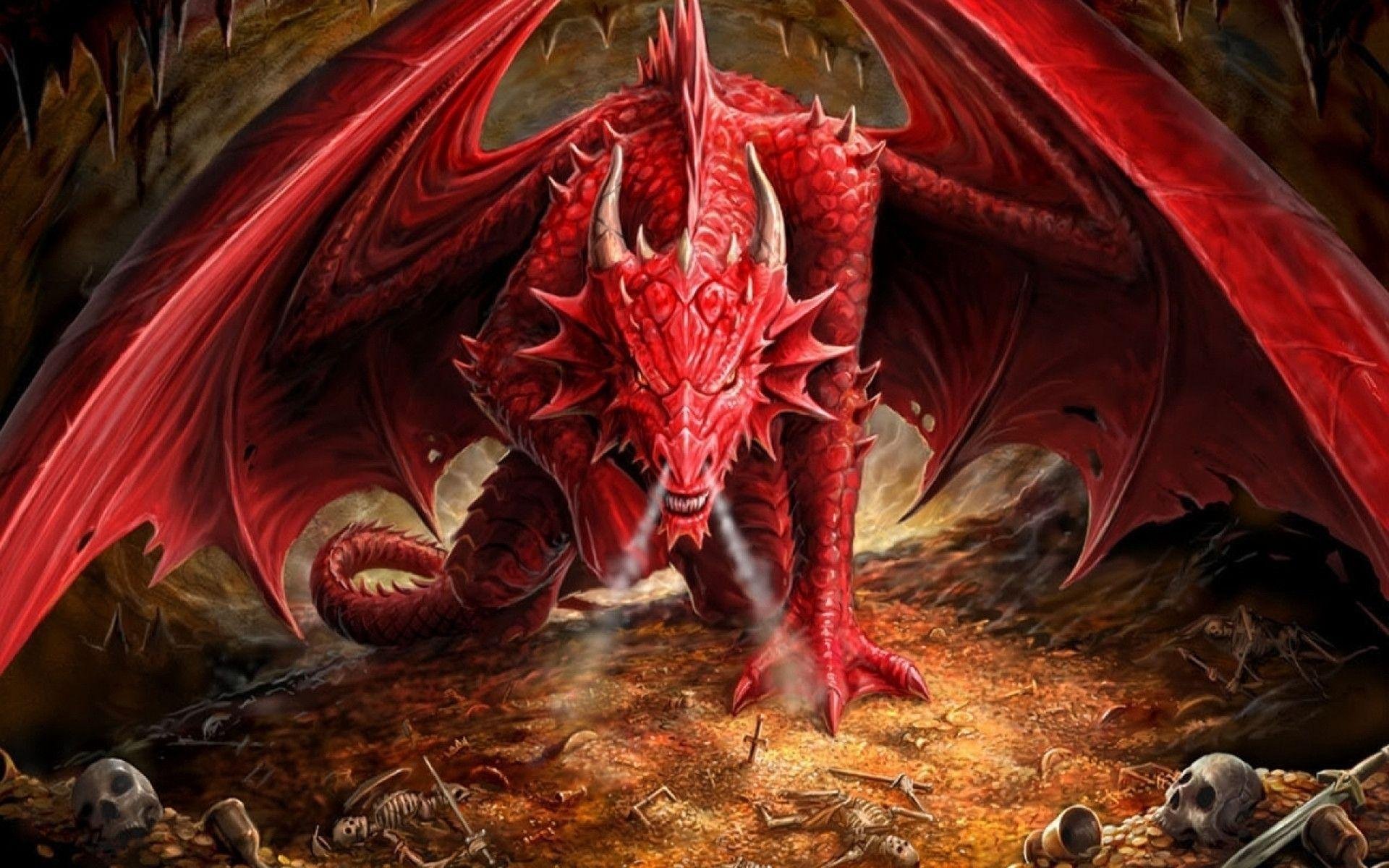 Красный дракон ДНД