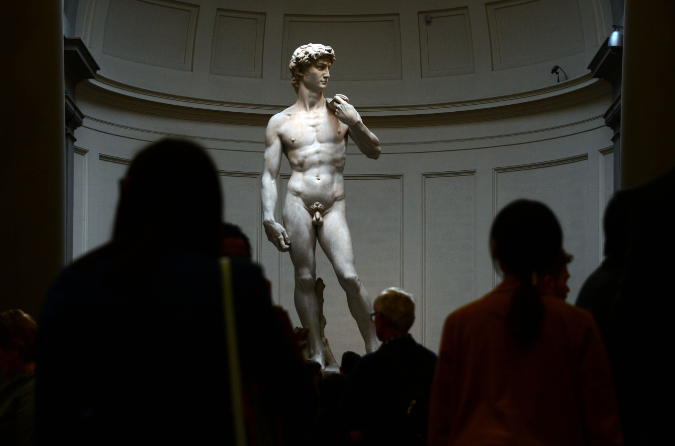 Статуя Давида Микеланджело.