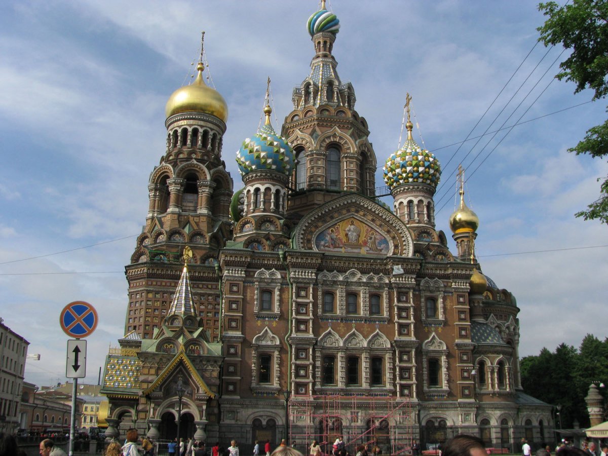 Храм спас-на-крови в Петербурге