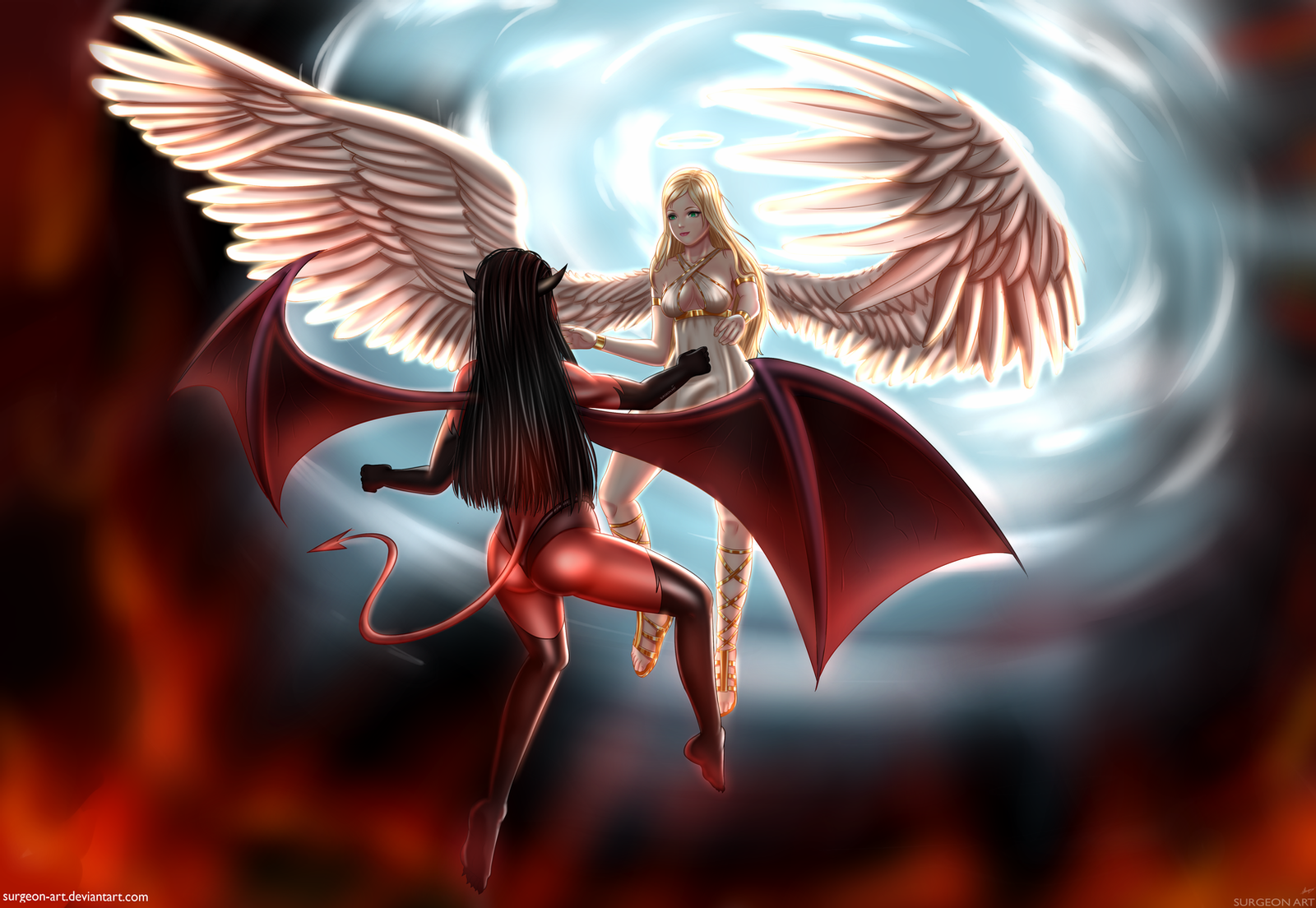 Ангел и демон про любовь. Ангел и демон Джейден. Полуангел полудемон.