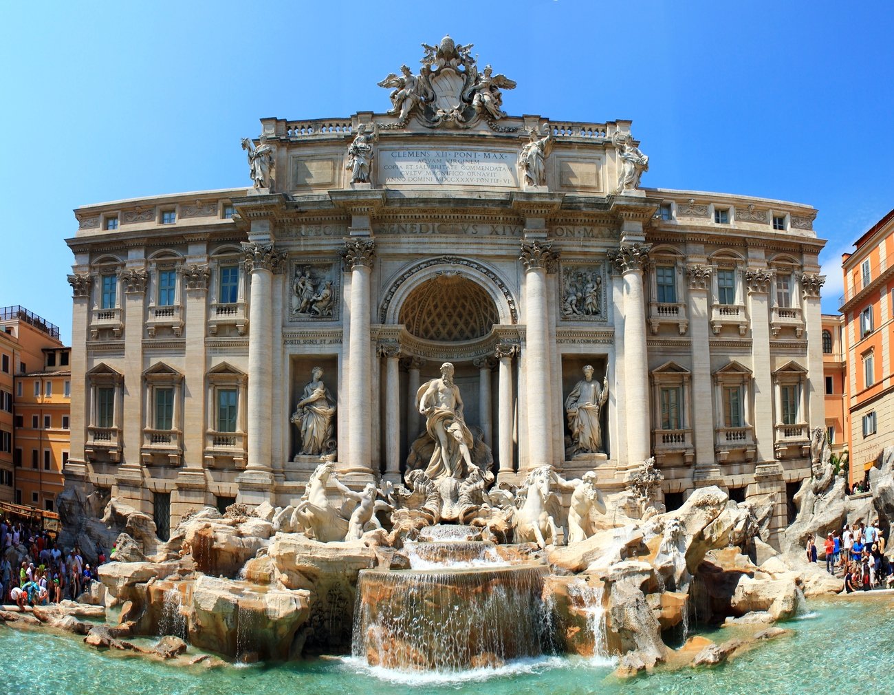 Рим фонтан треви фото и описание