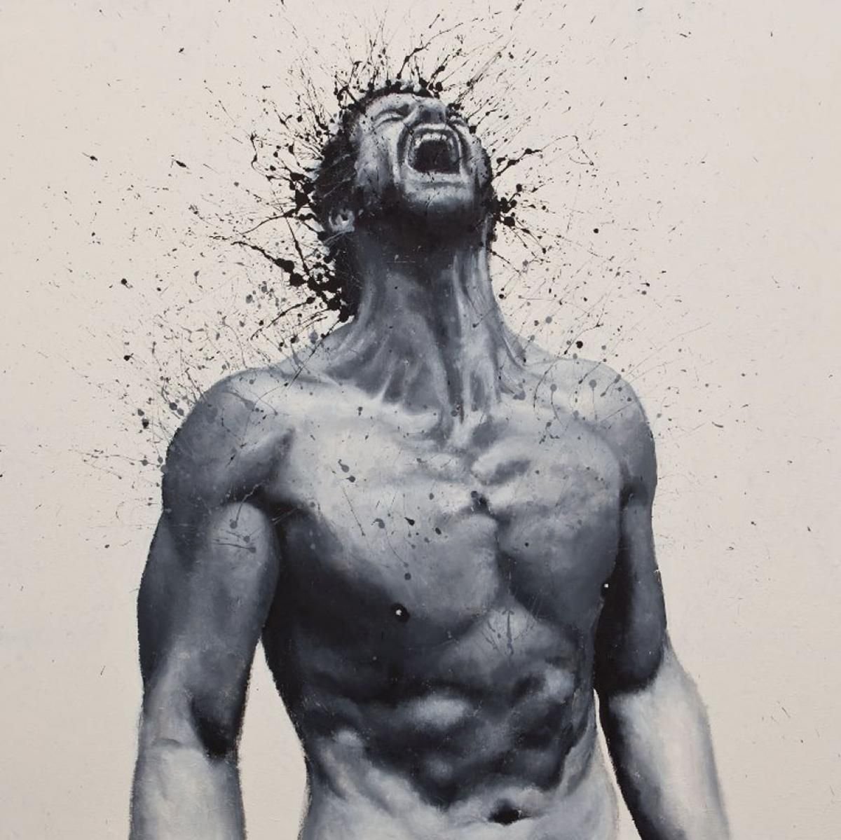 Самый душераздирающий. Эмоциональные картины художника Paolo Troilo. Отчаяние мужчины.