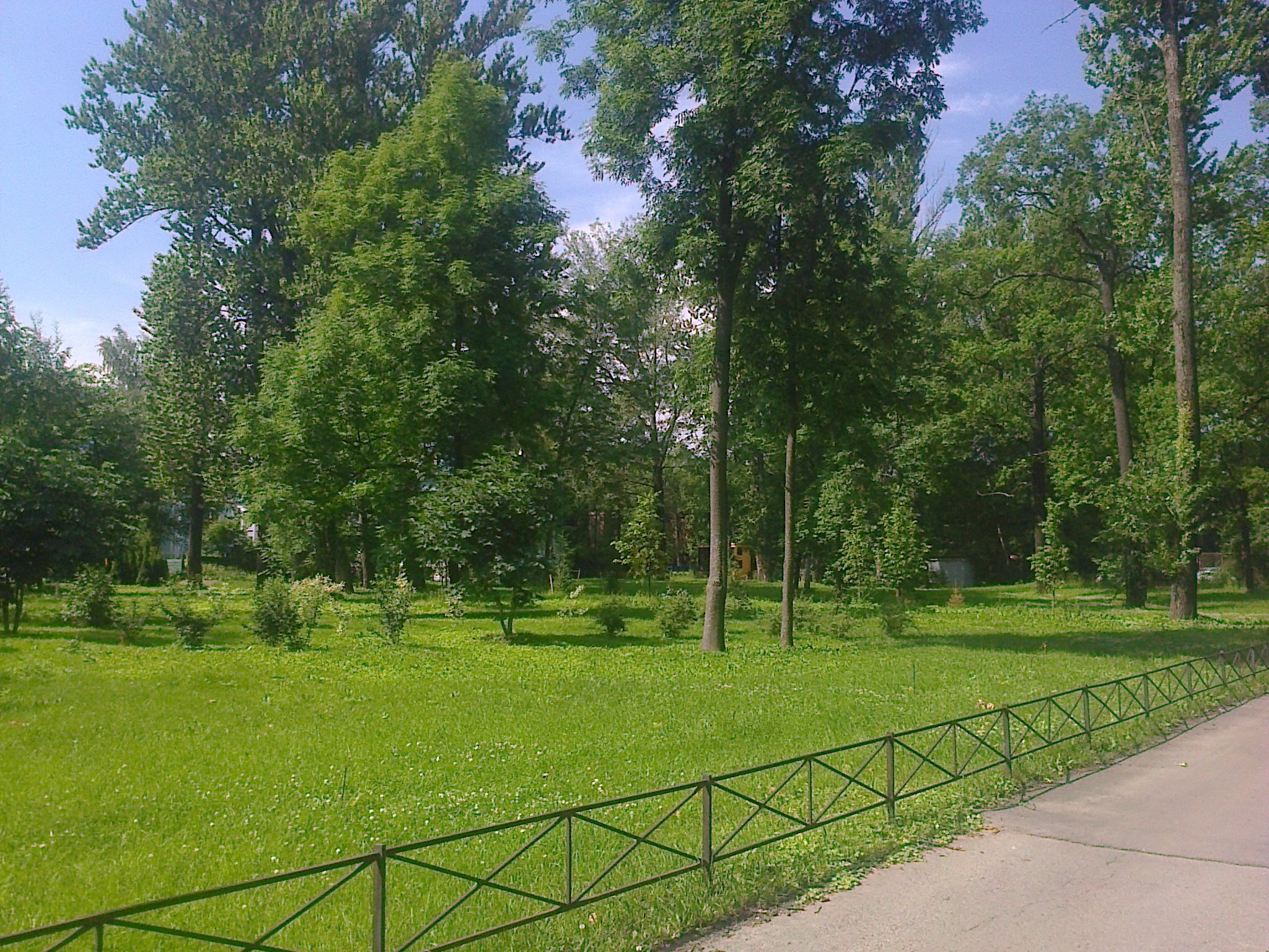 Вяземский сад в Санкт-Петербурге