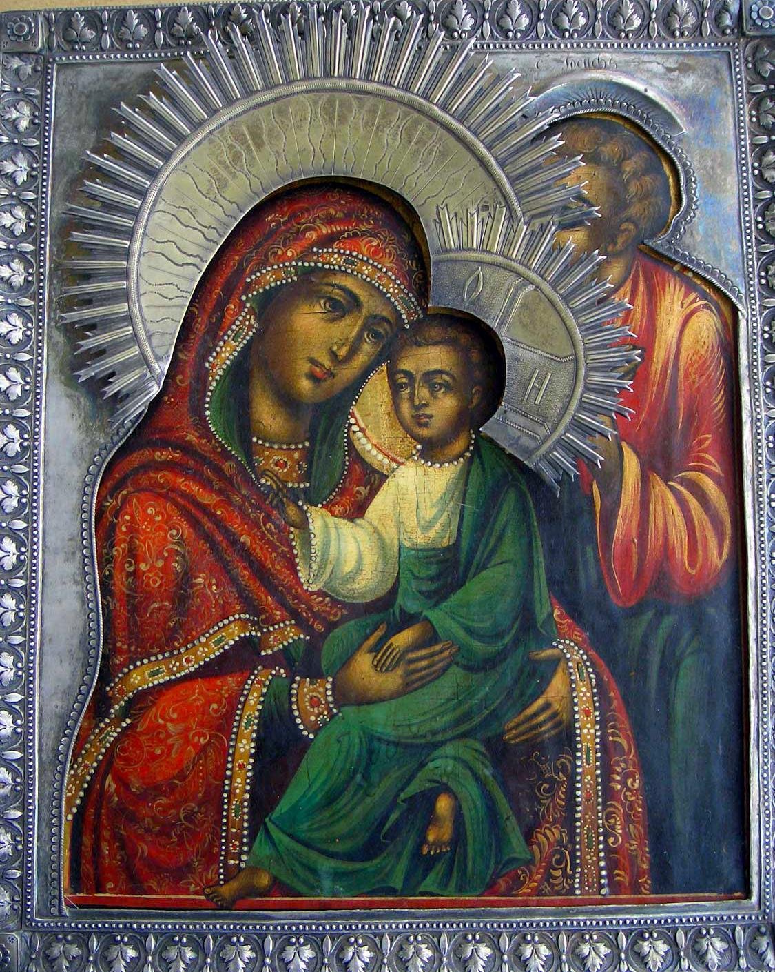 Чудотворные иконы Божией матери трех радостей