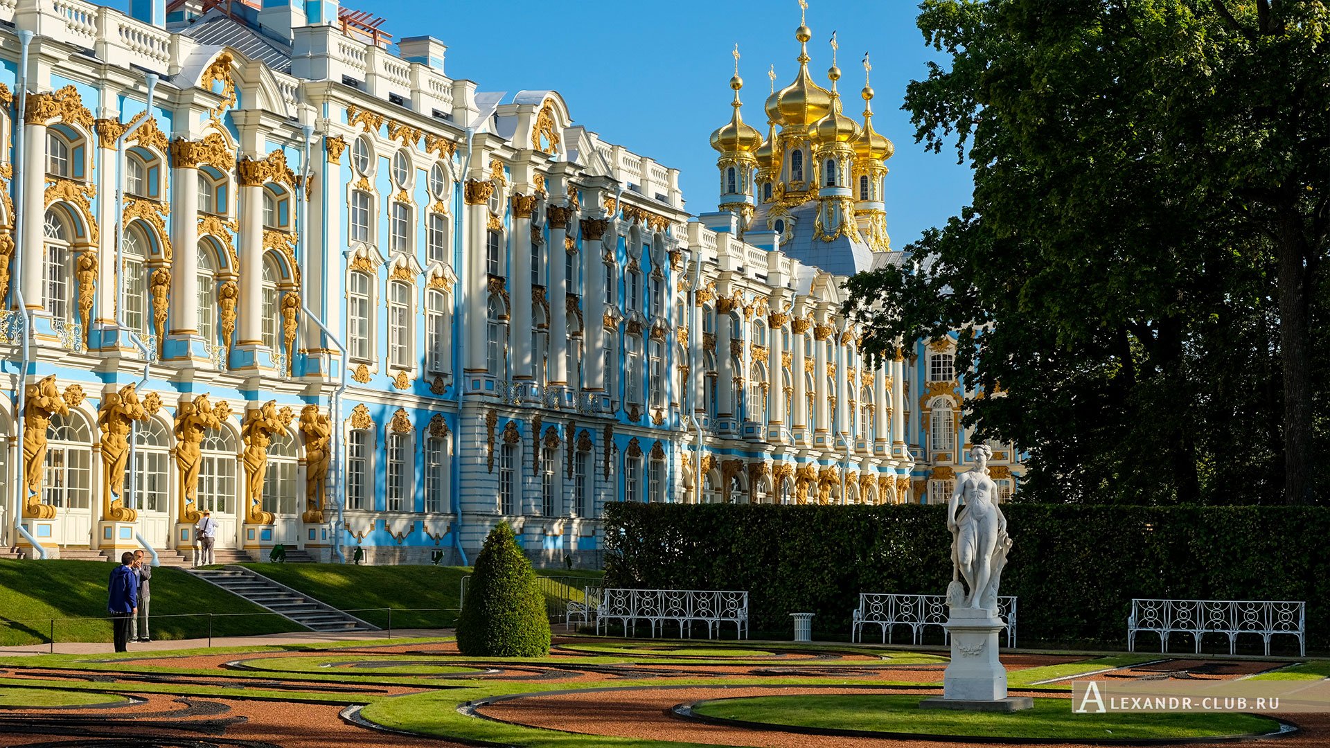 Ф Б Растрелли большой Екатерининский дворец в Царском селе 1752-1757