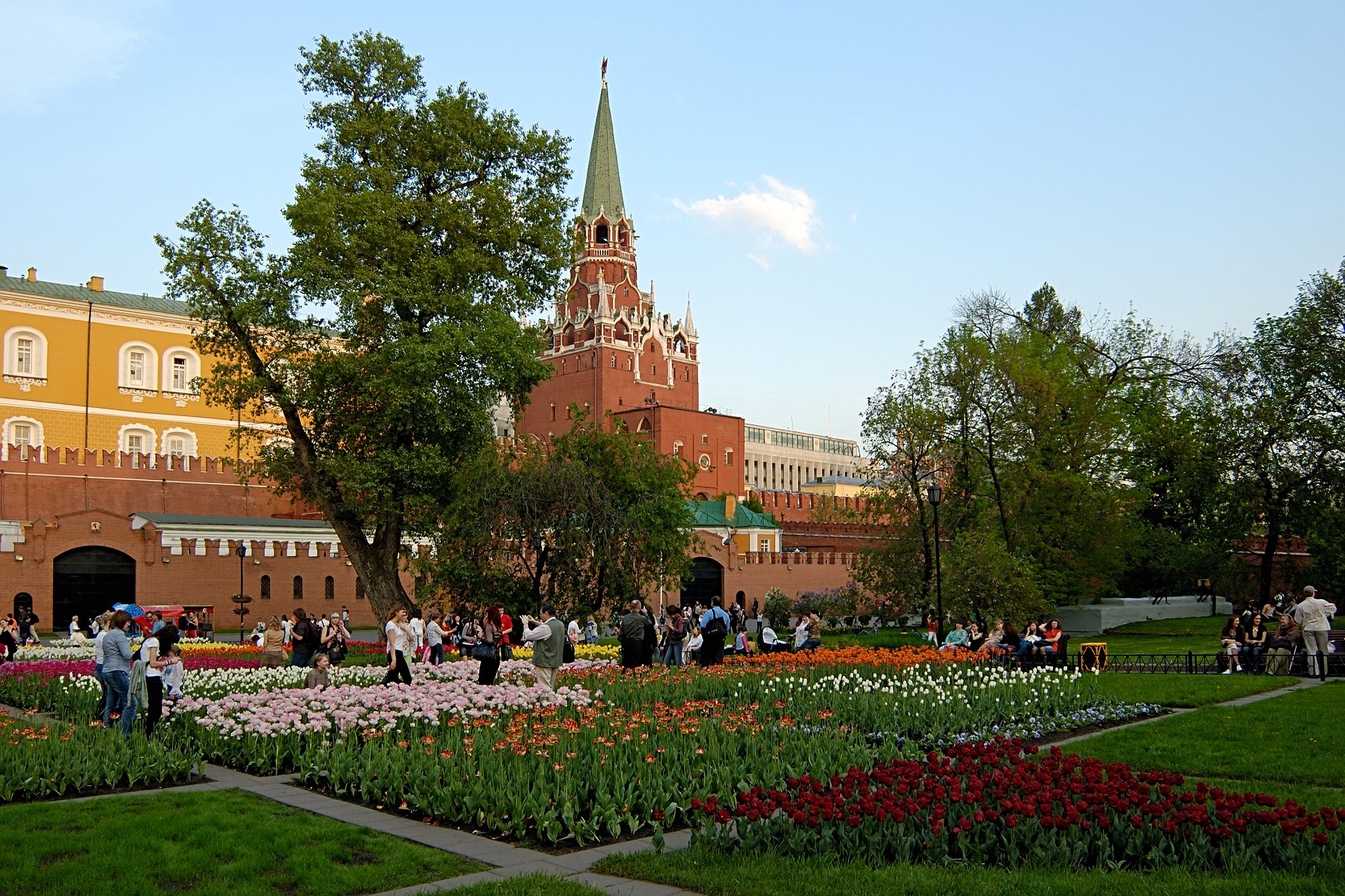 Сады московского кремля