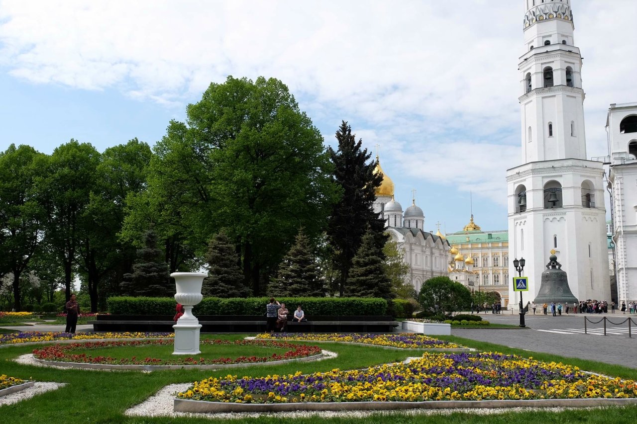 Сады московского кремля