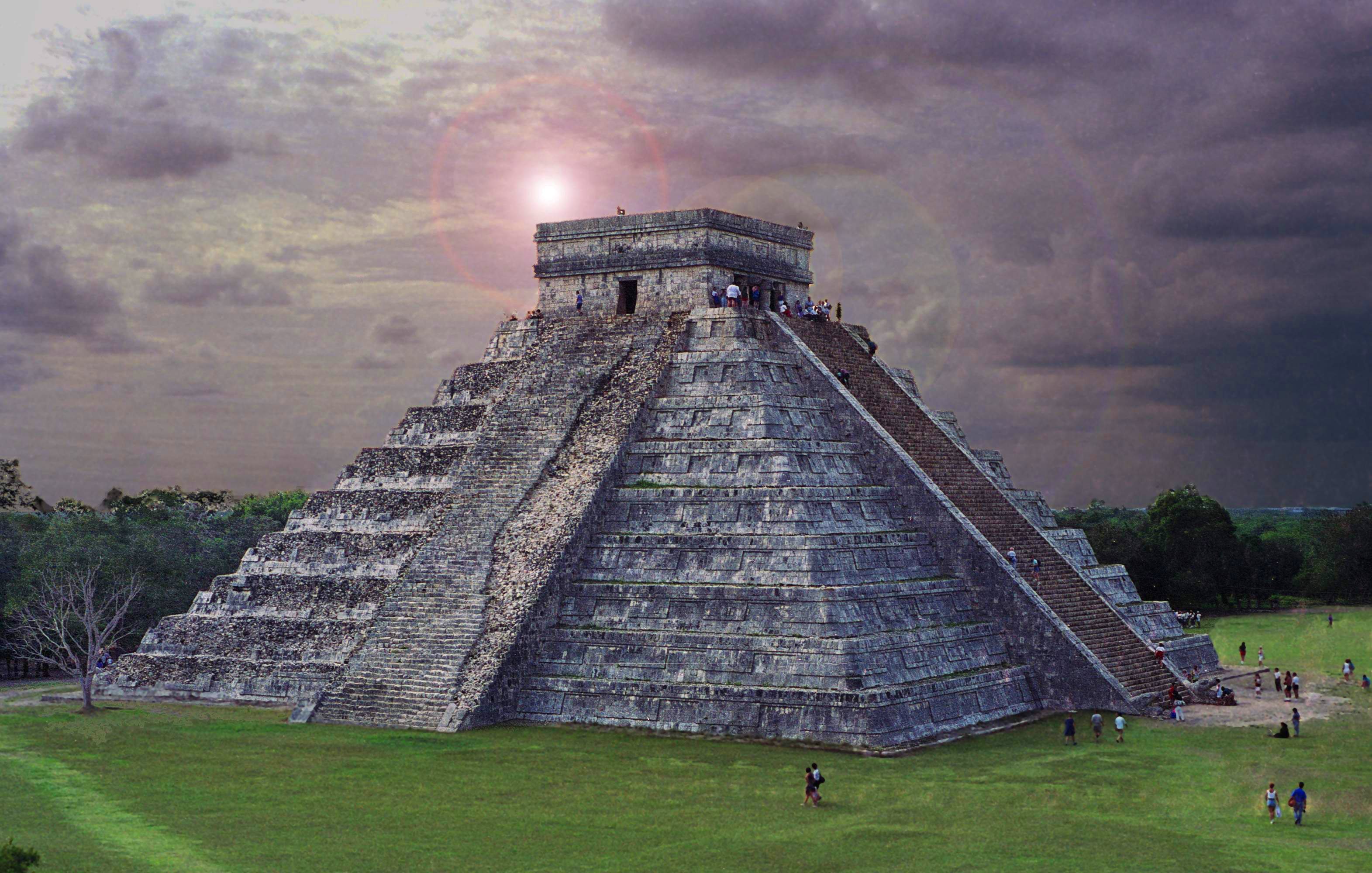 Мексика Чичен ица пирамида Кукулькана