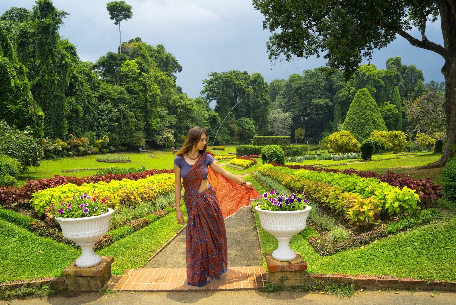 Ботанический сад Перадения Шри Ланка