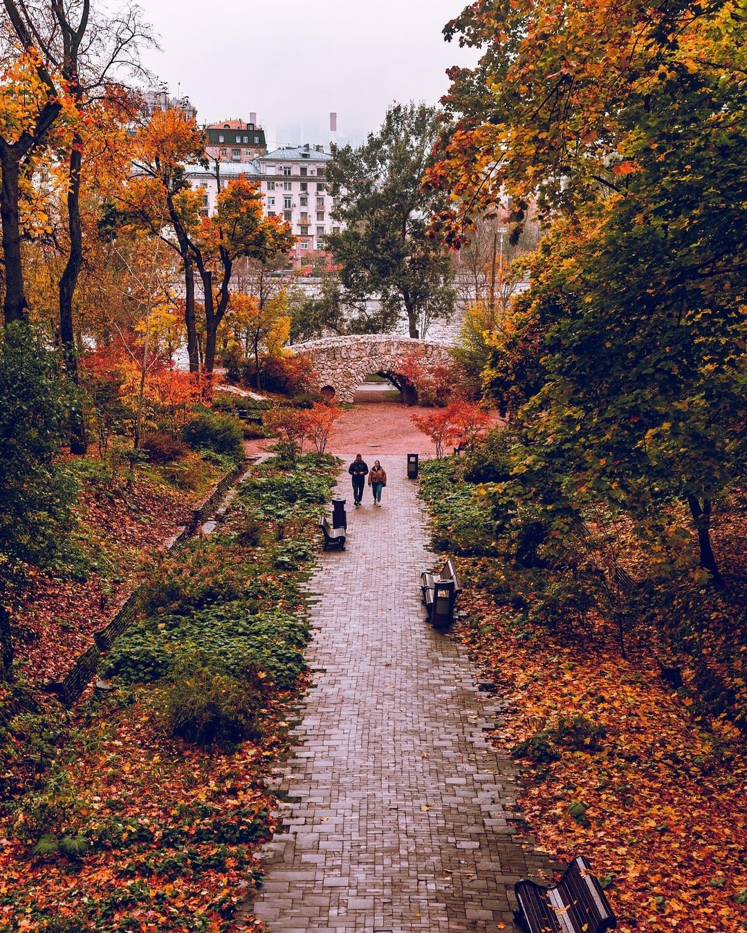 Парк Горького Москва Нескучный сад