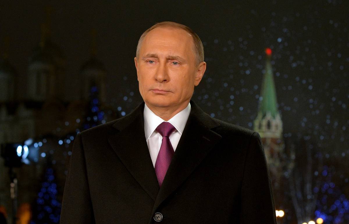 На каком канале будут поздравления президента. Новогоднее обращение президента России Владимира Путина 2022.