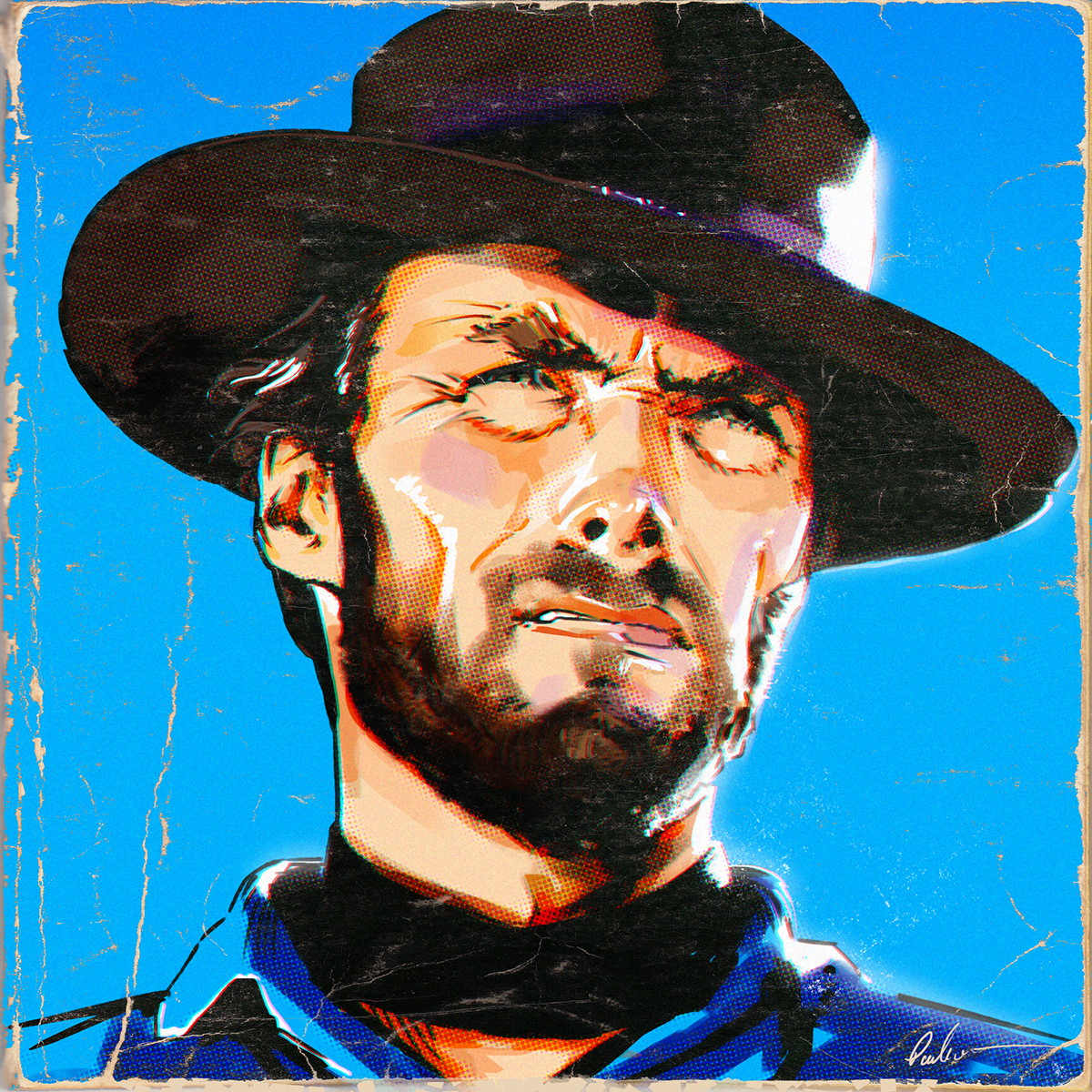 Наггетс ковбой аватарка. Клинт Иствуд. Clint Eastwood Cowboy. Клинт Иствуд стрелок. Клинт Иствуд ковбой арт.