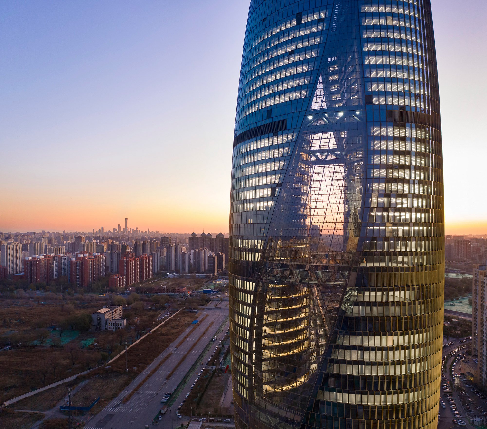 Башня Leeza Soho, Пекин, Китай