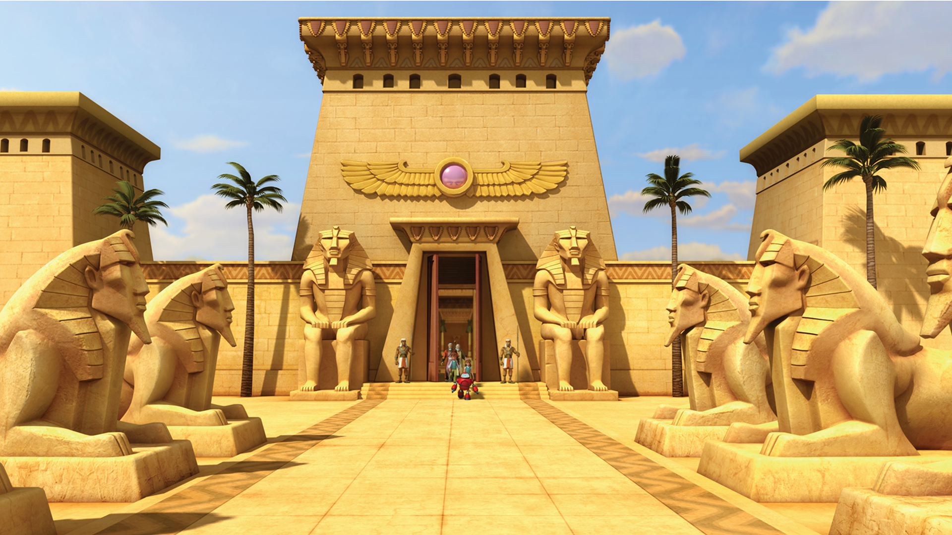 Дворцы в египте