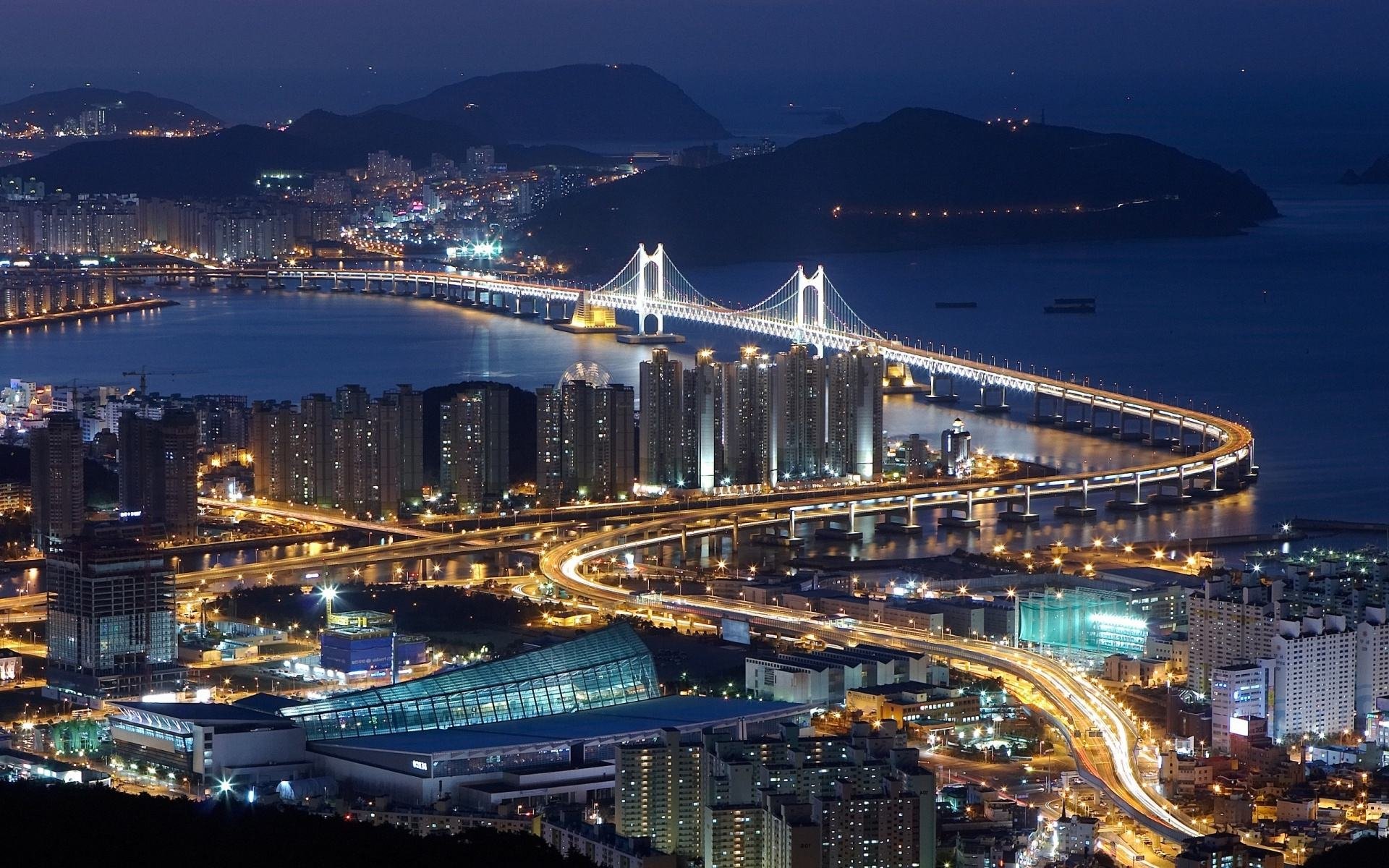 Мост в Южной Корее Пусан