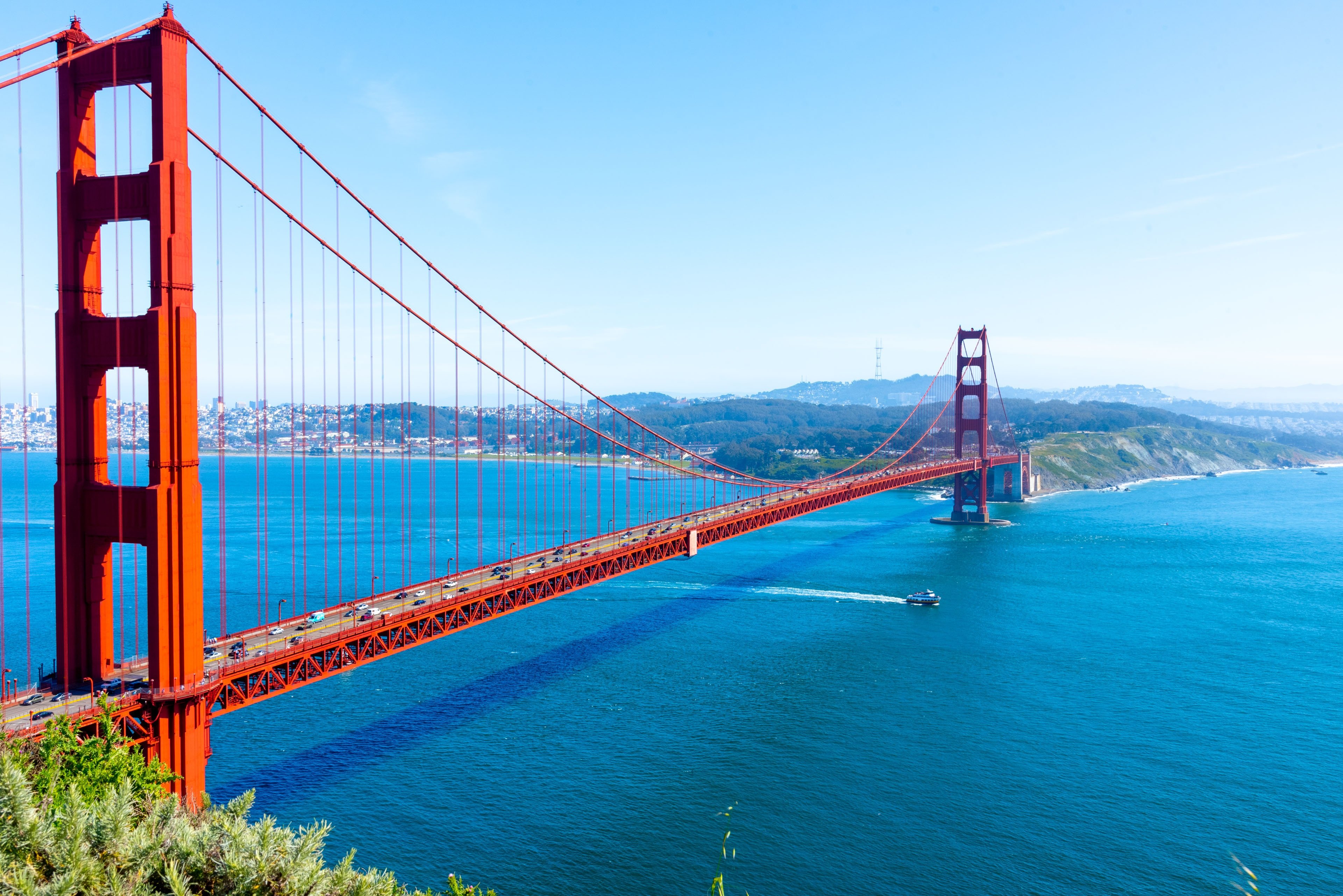 Мост золотые ворота в Сан-Франциско фото