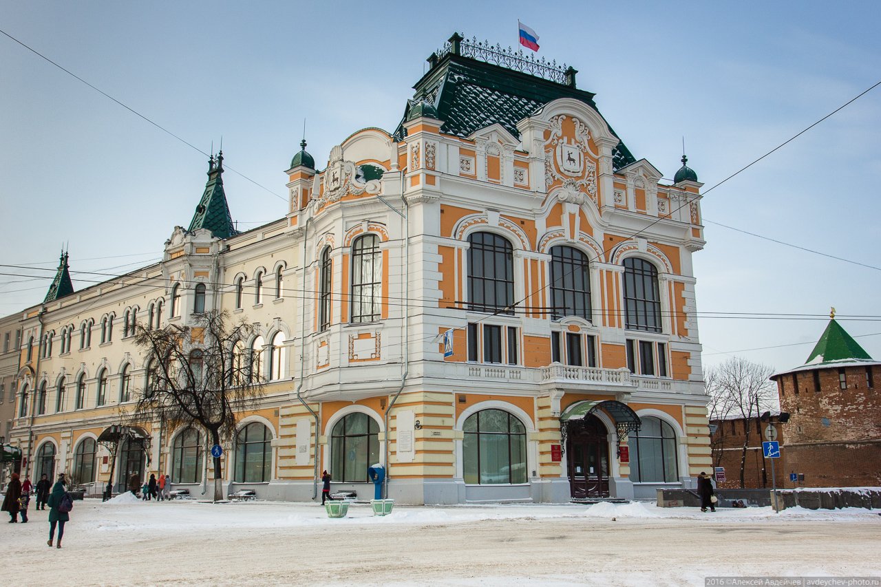 Дворец труда дом профсоюзов в Нижнем Новгороде