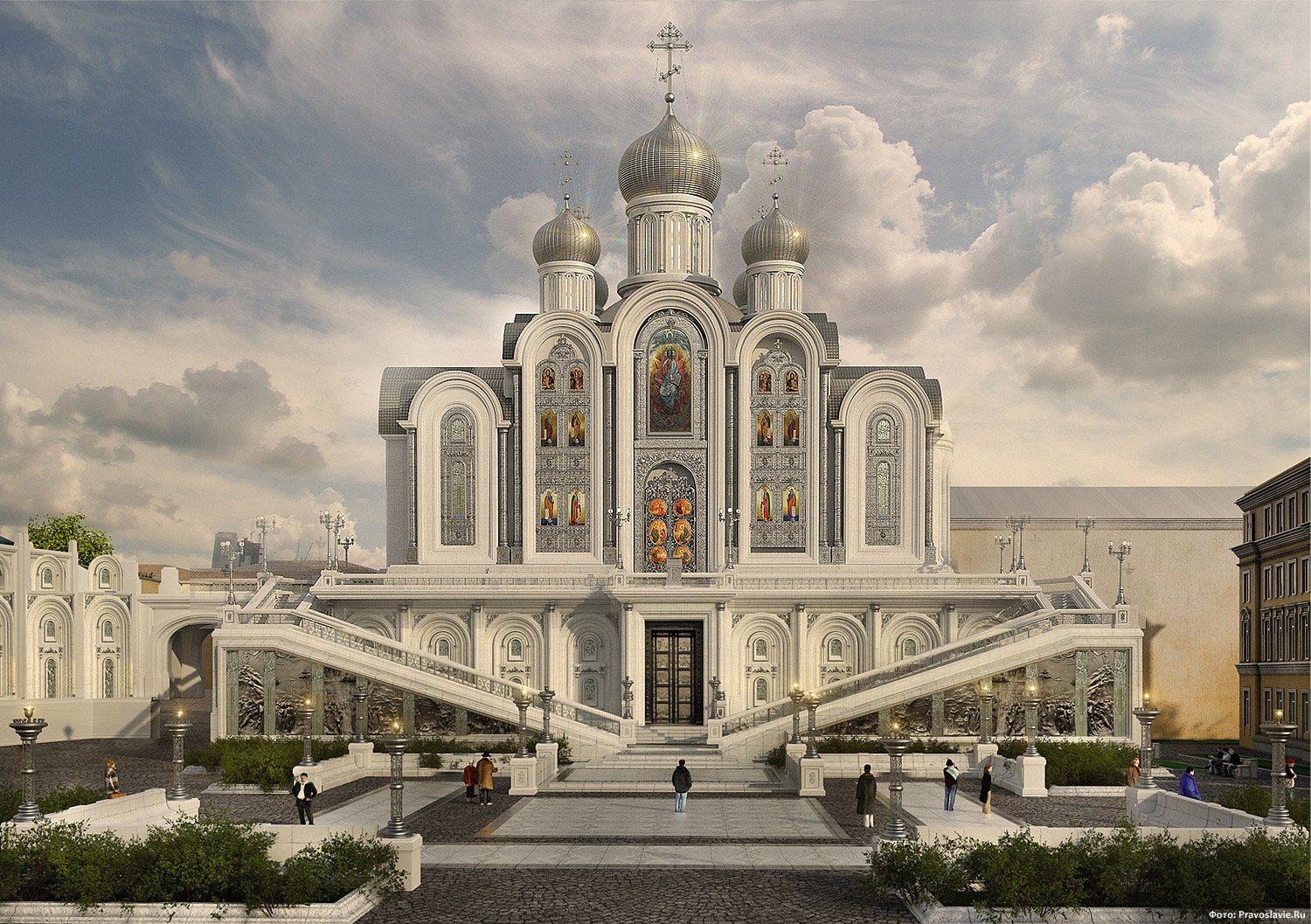 Открытие православных храмов