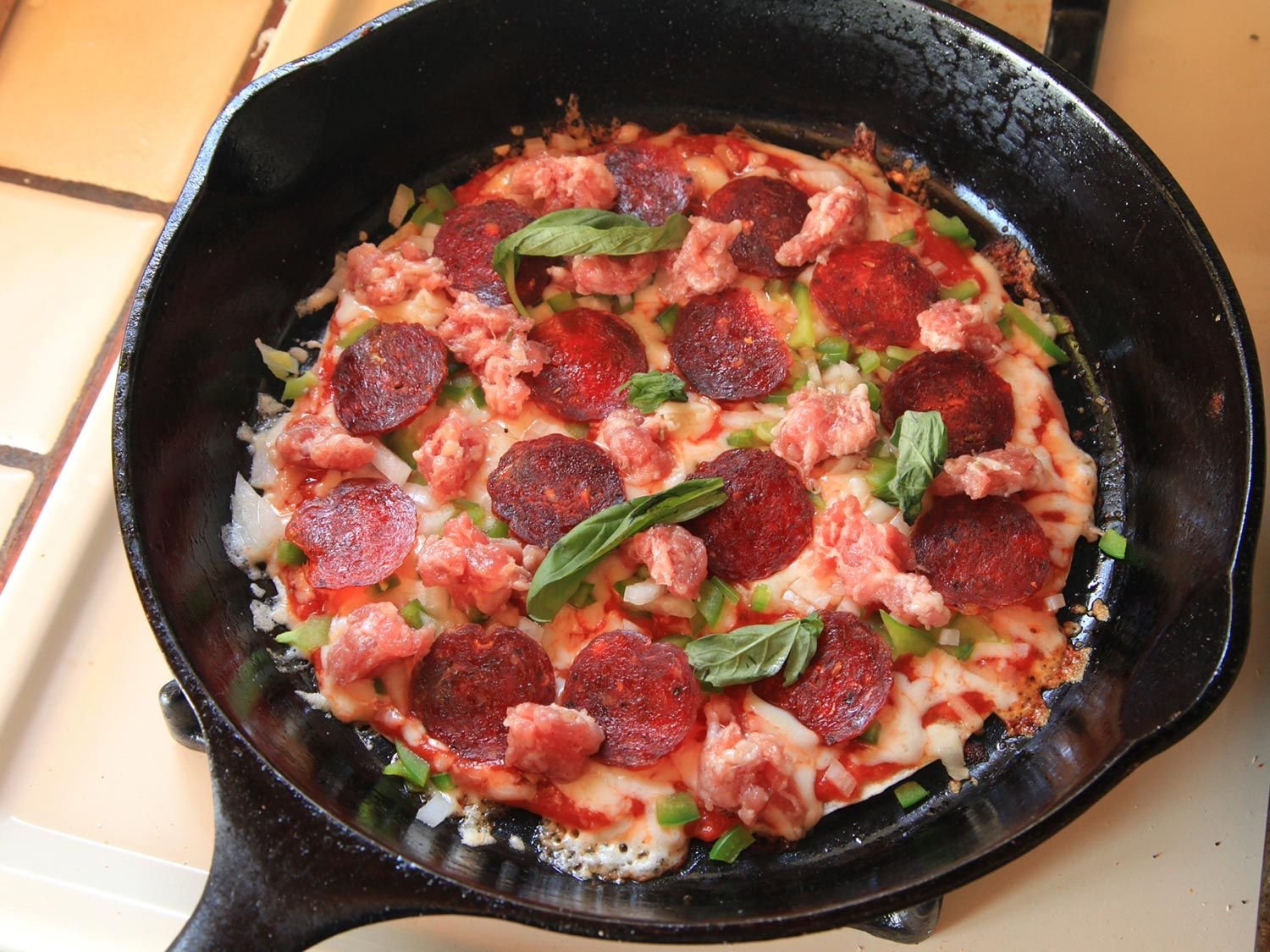 пицца на сковороде рецепт пошагово приготовления с фото простые и вкусные фото 104