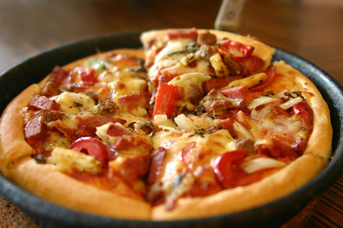 рецепты пиццы на сковороде с фото простые и вкусные фото 8