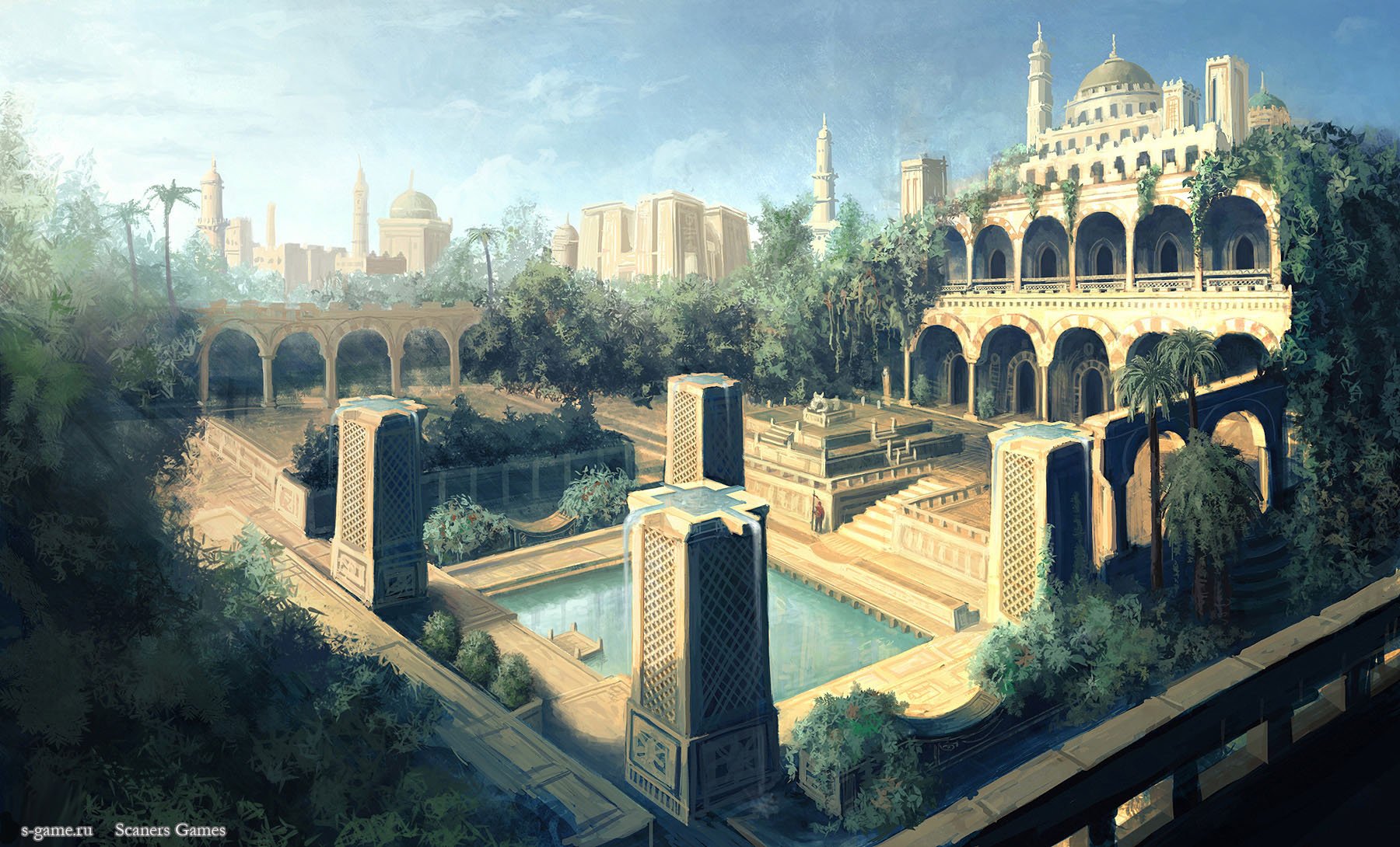 Город Вавилон висячие сады Семирамиды