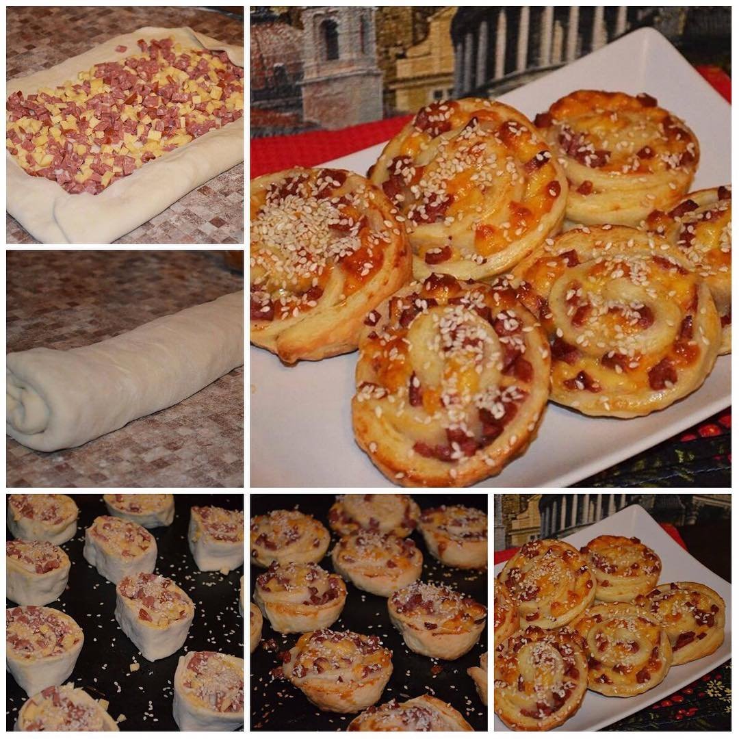 булочки из теста для пиццы в духовке фото 34
