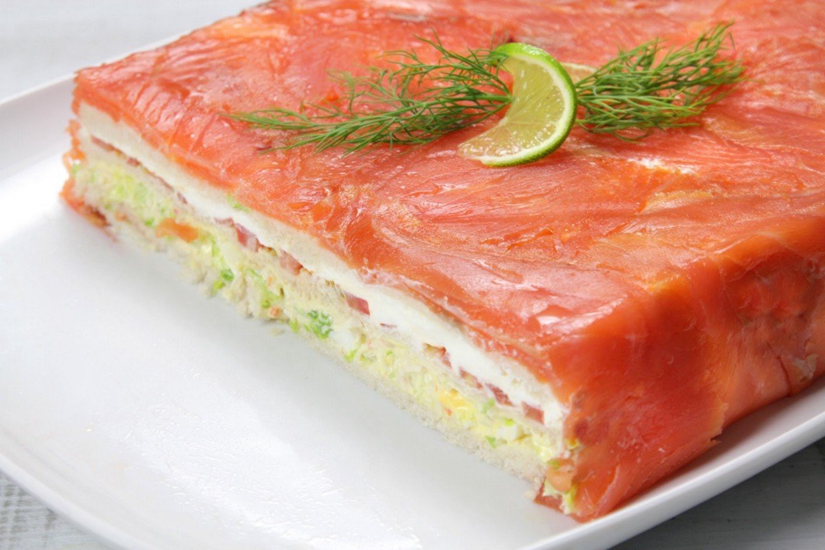 Como hacer pastel de salmon