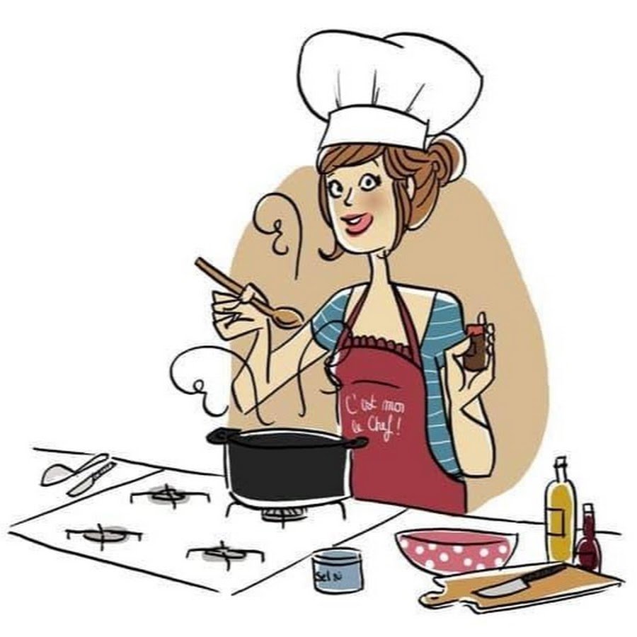 Картинка повар женщина