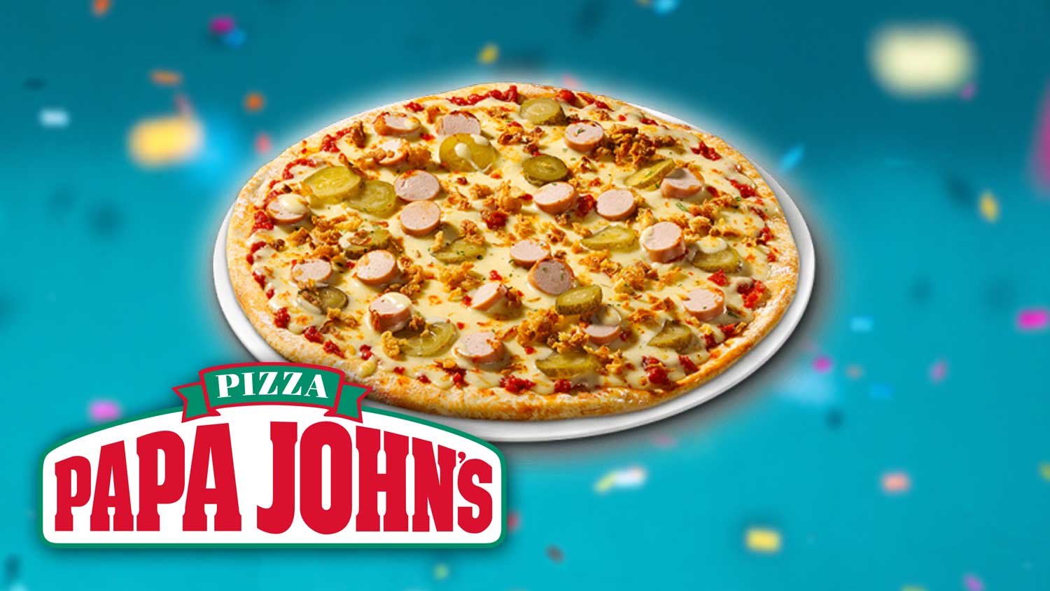 Пицца хот дог папа Джонс