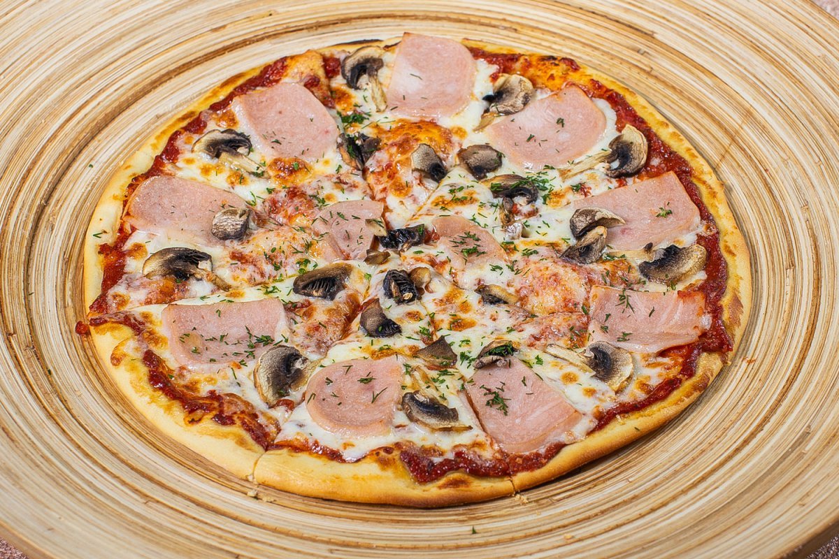 пицца грибная с беконом фото 12