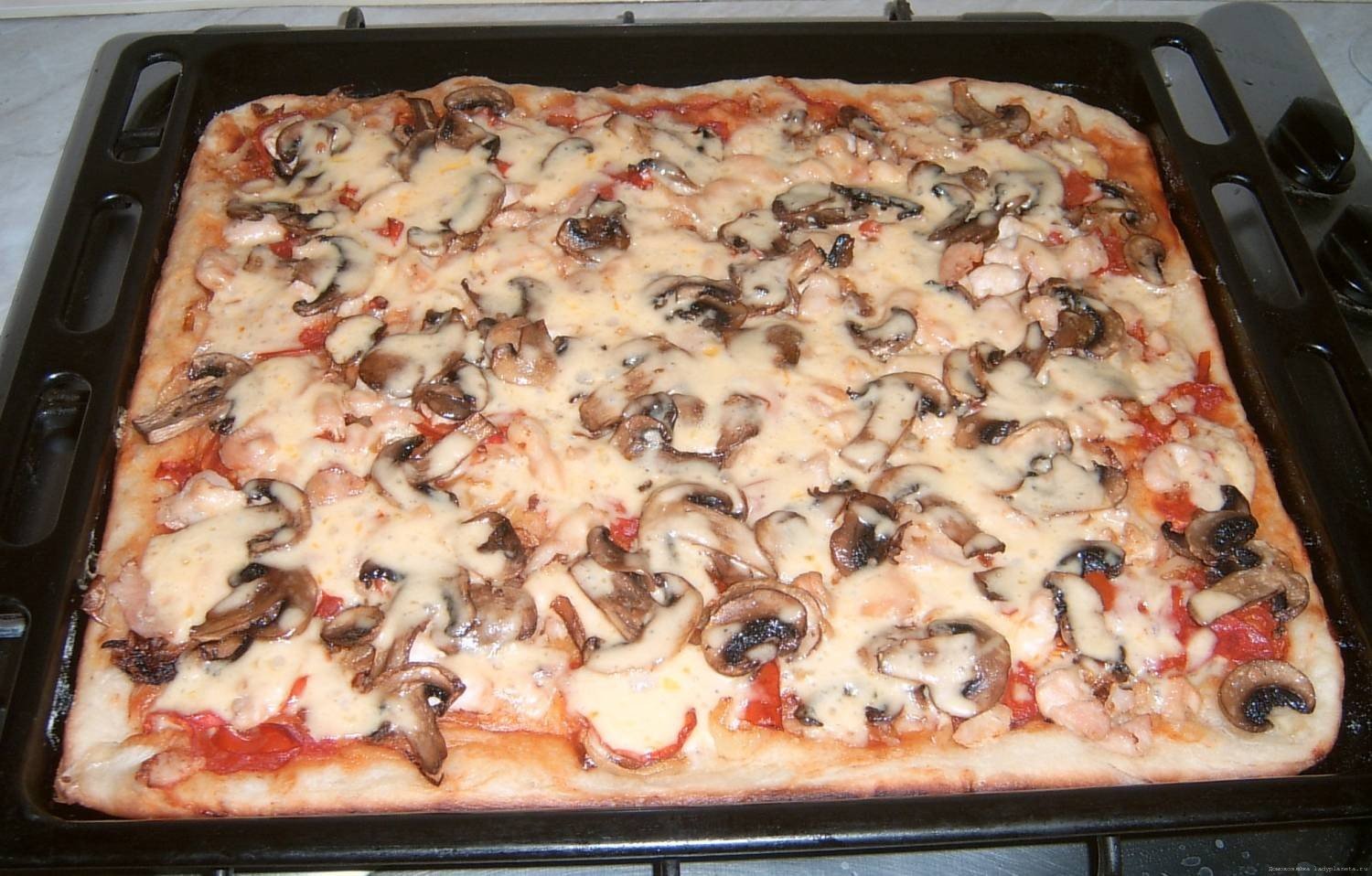 ютуб рецепт пиццы в духовке в домашних условиях фото 88