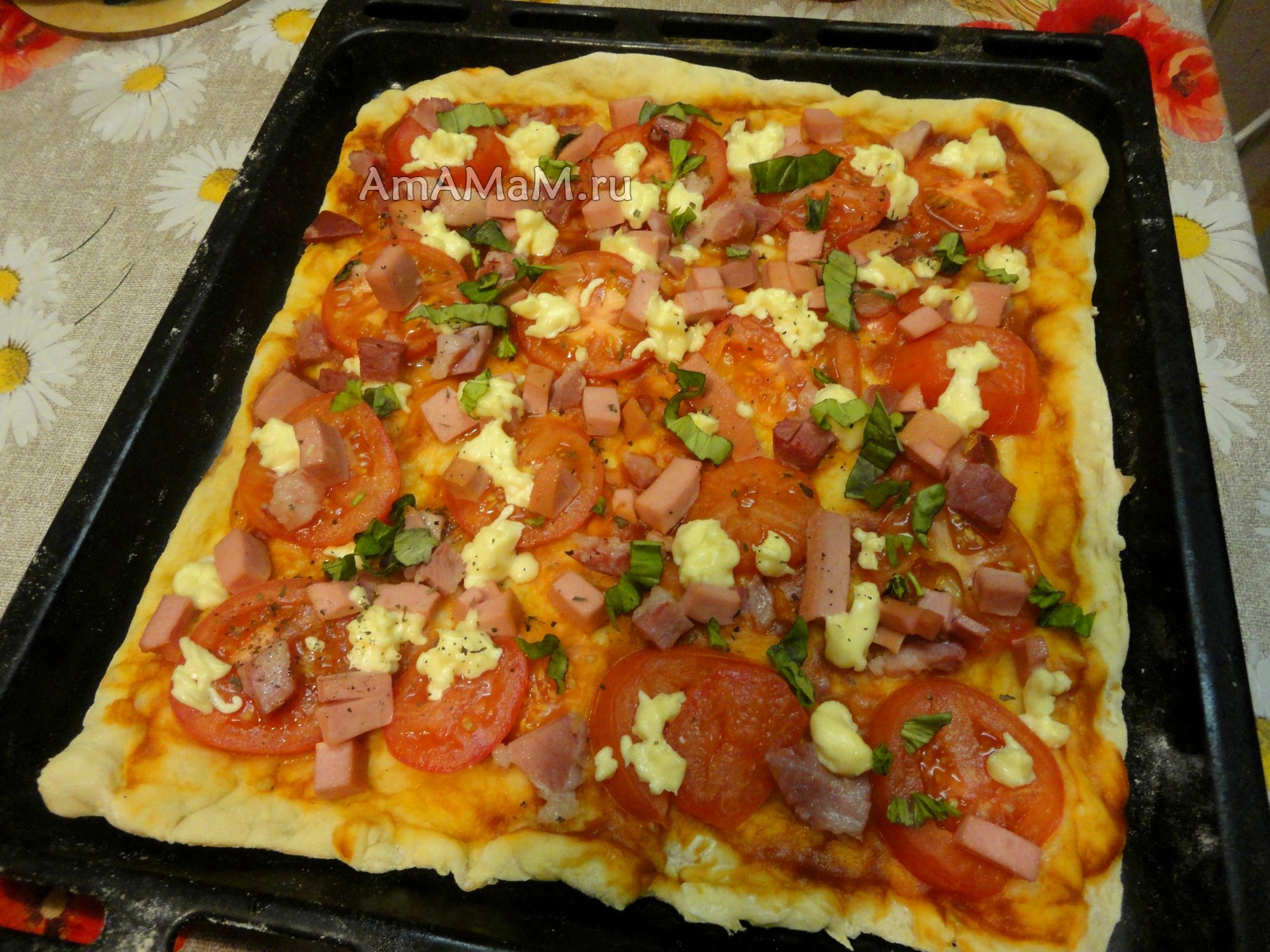 пицца домашняя в духовке рецепт приготовления пошагово фото 110