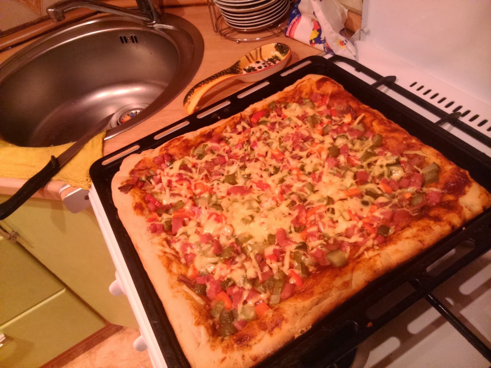 что нужно для домашней пиццы в духовке фото 95