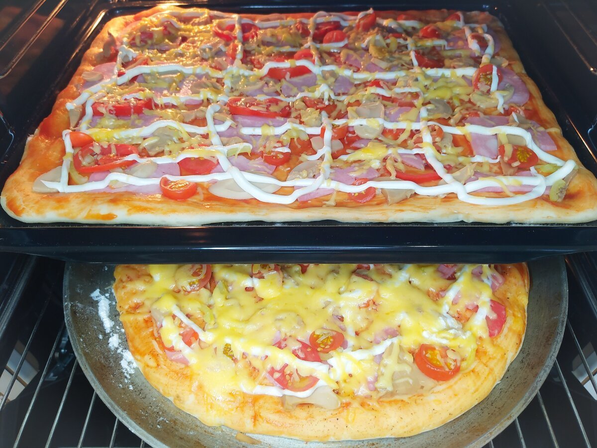 быстрые рецепты пиццы в духовке в домашних условиях фото 60