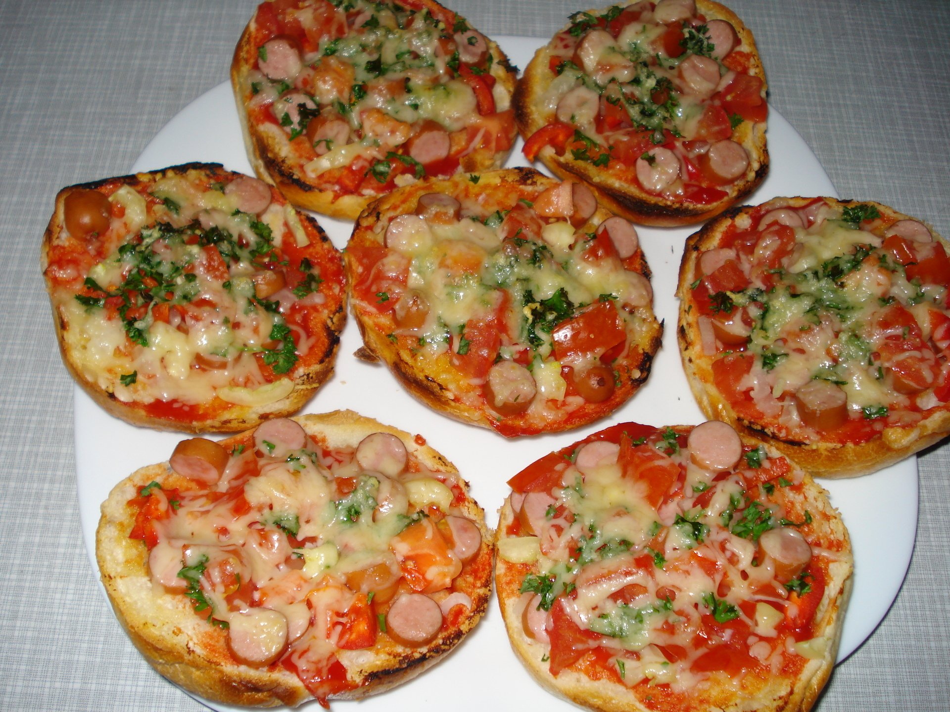 бутерброд мини пицца в духовке фото 98
