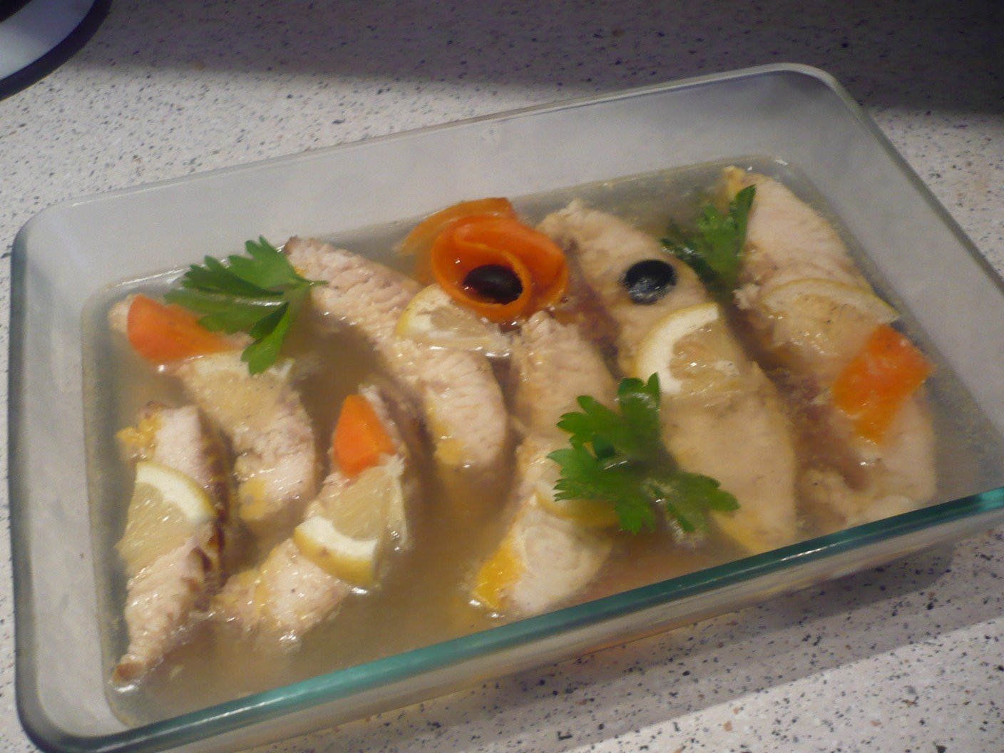 Рыбное заливное с желатином из трески рецепт с фото пошагово