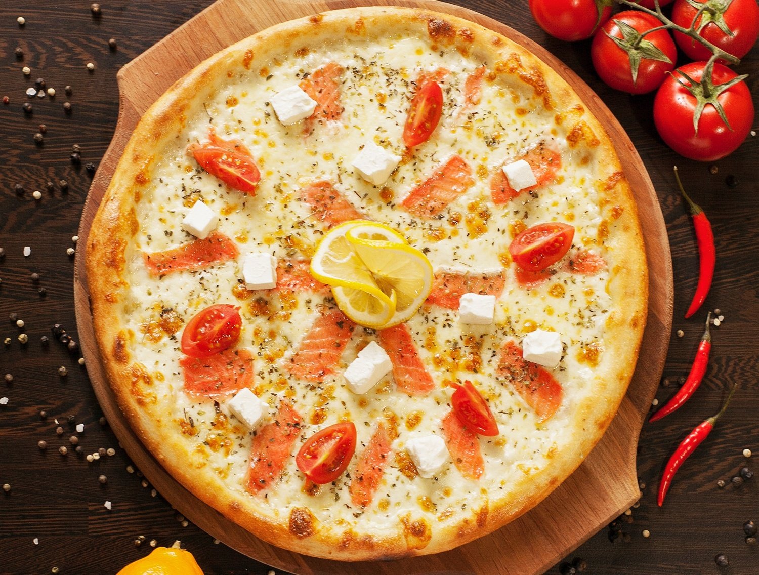 пицца с морепродуктами сливочным соусом фото 113