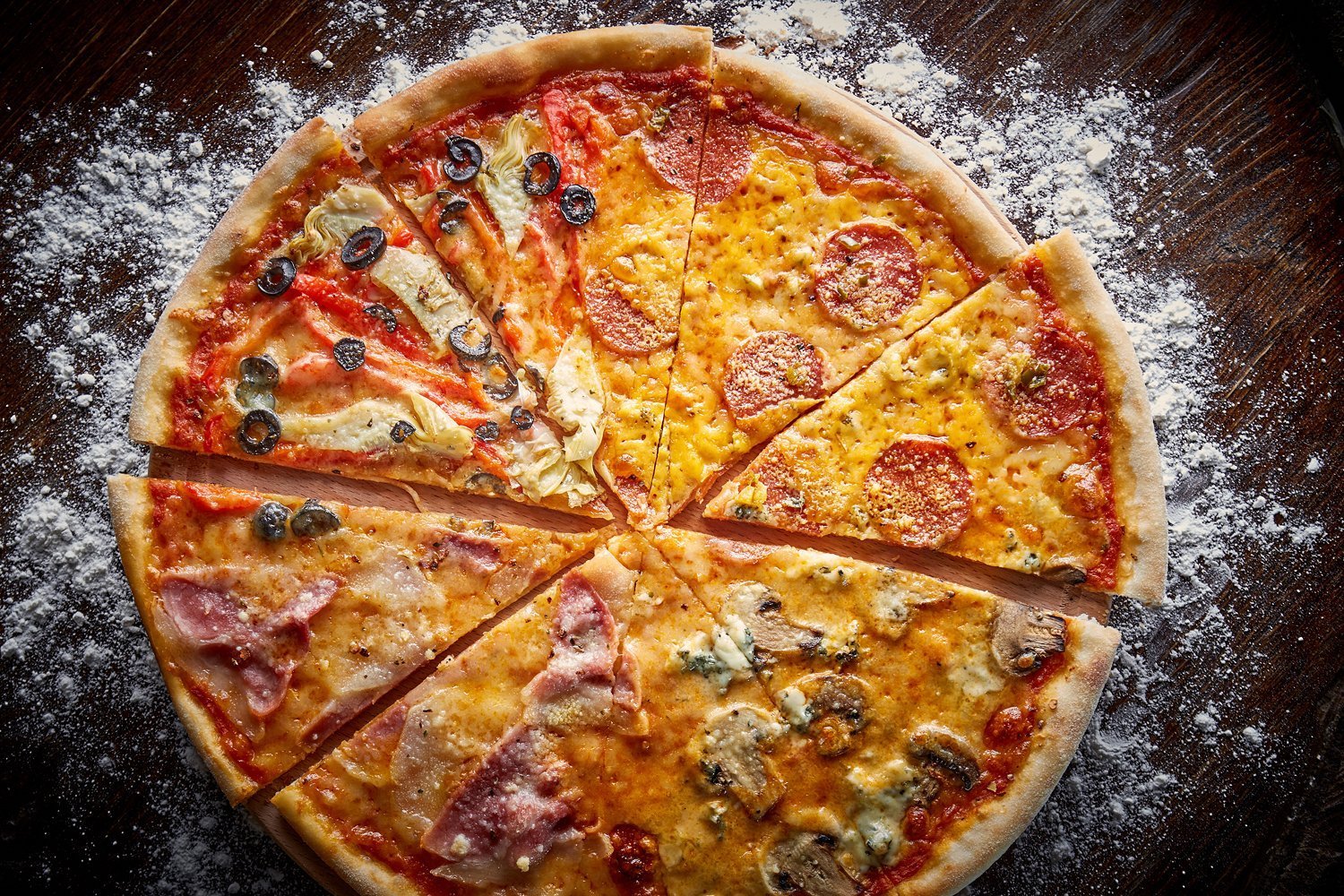 пицца четыре сезона рецепты фото 17