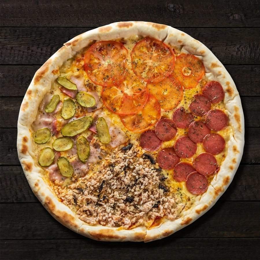 пицца четыре сезона рецепт с фото пошагово (120) фото