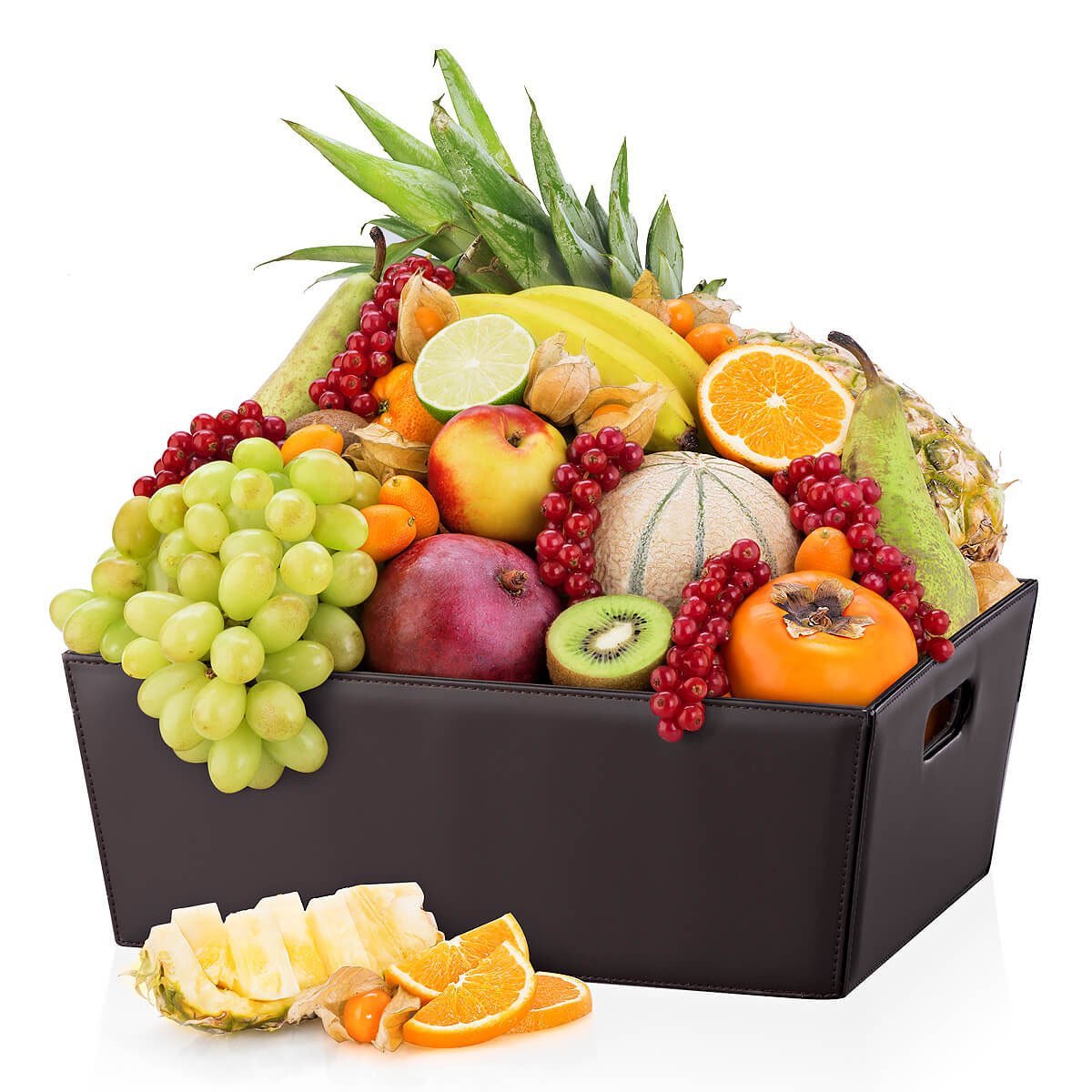Как получить бокс фрукт. Коробка с фруктами. Фрукты в ящике. Подарочная коробка с фруктами. Коробка с экзотическими фруктами.