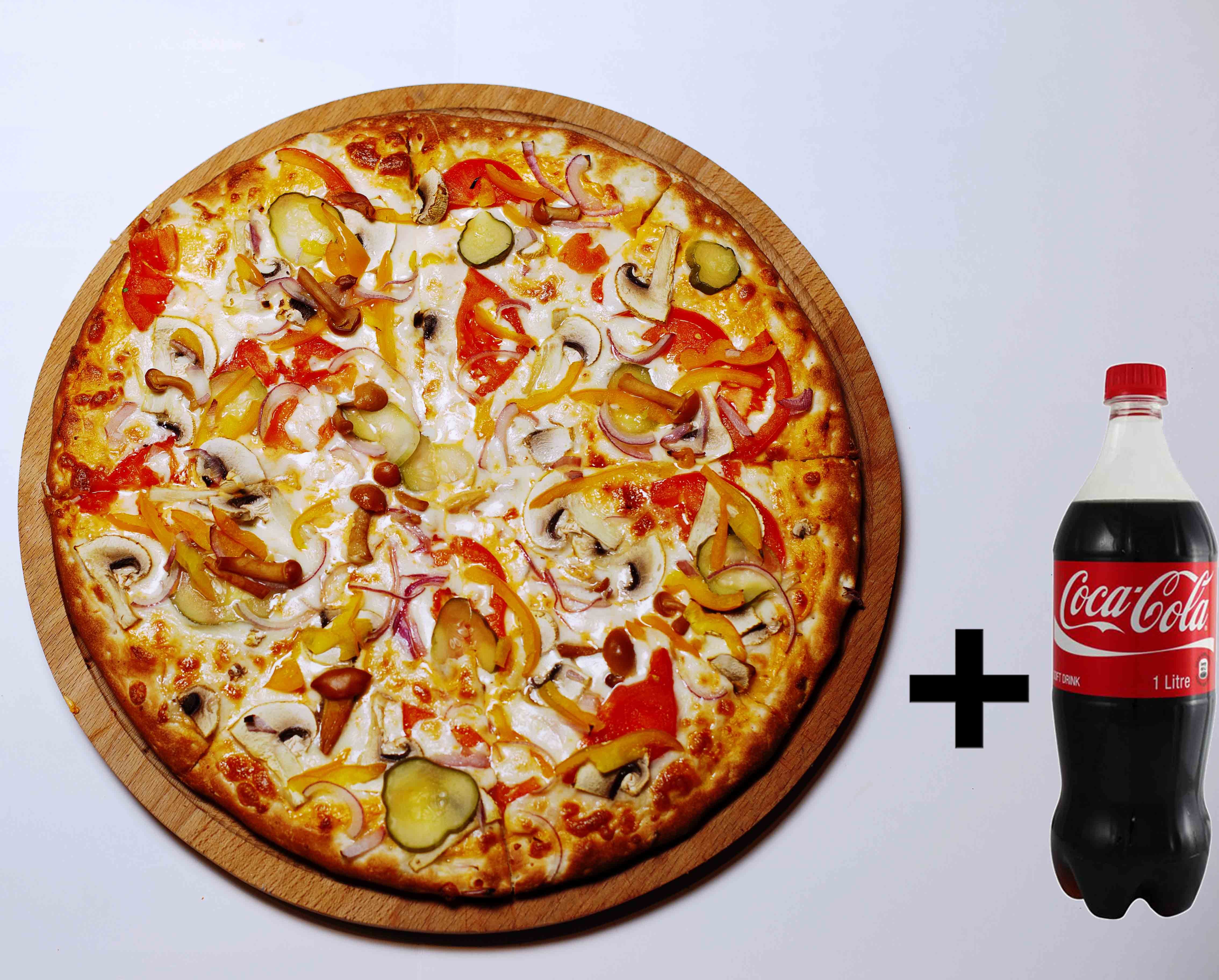 фотография пиццы и колы фото 9