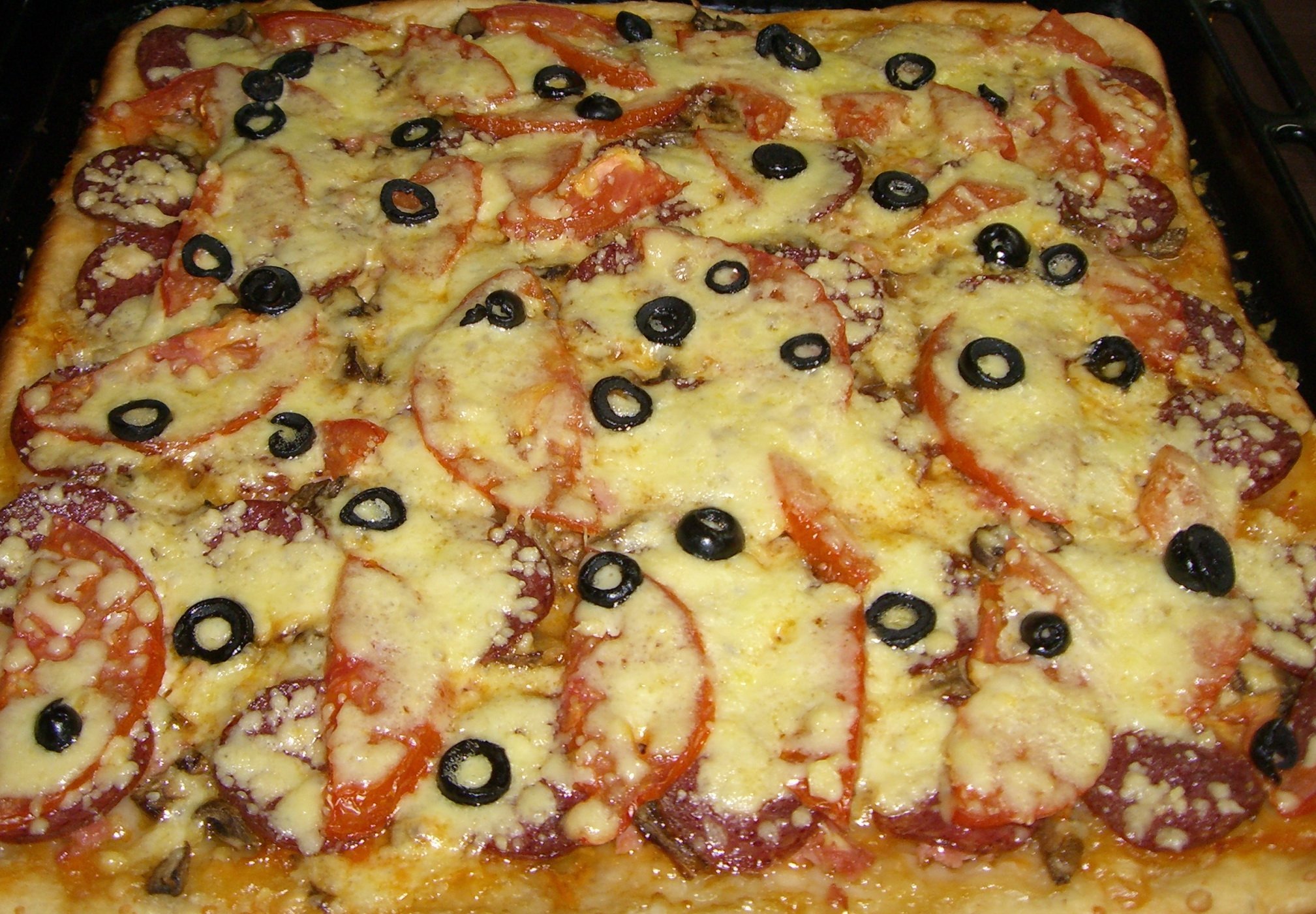 что входит в домашнюю пиццу в духовке фото 16