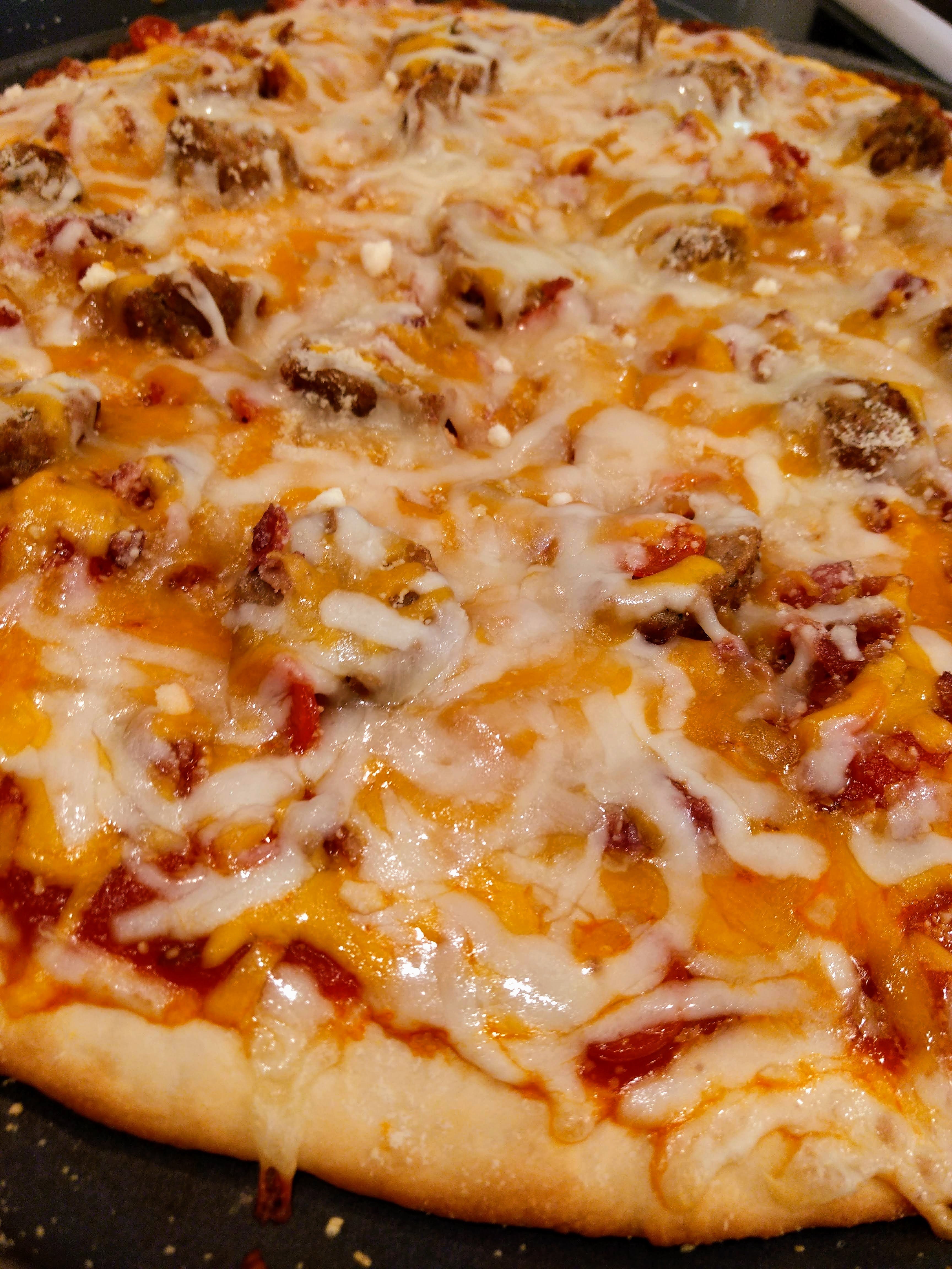 начинка и тесто для пиццы в домашних условиях в духовке с фото фото 87