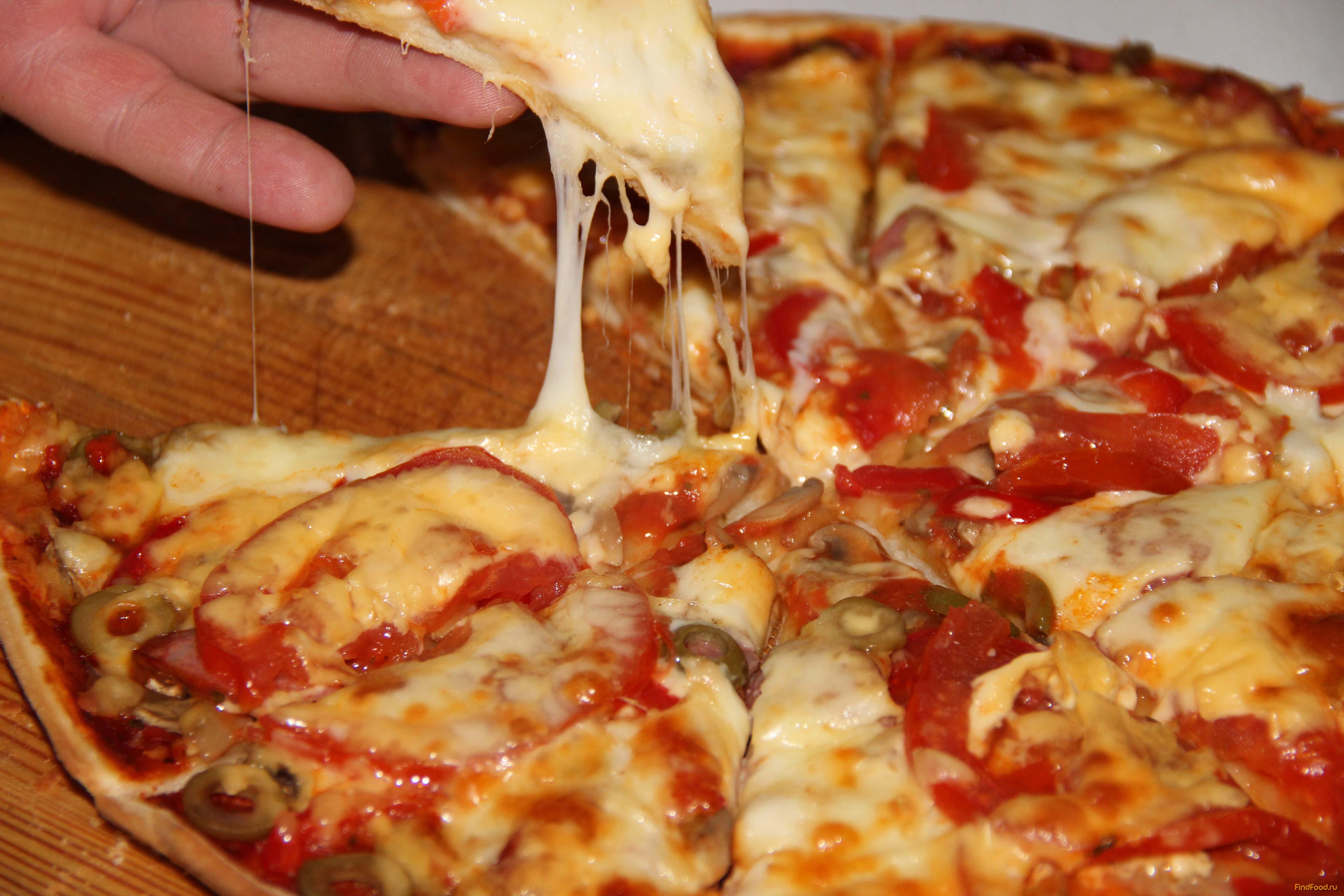 как приготовить пиццу в домашних условиях в духовке видео с колбасой и сыром фото 101