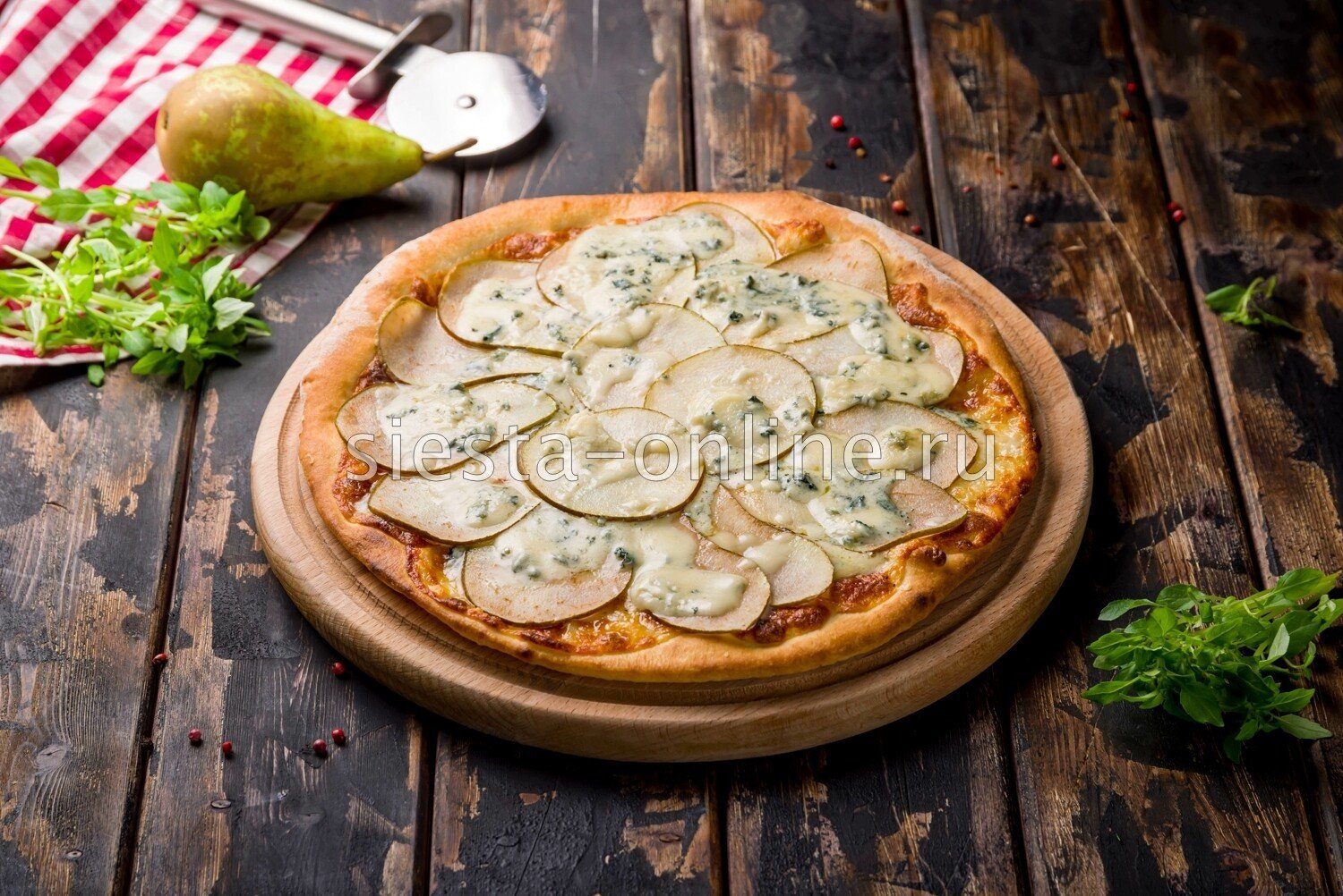 рецепт пиццы с грушей и горгонзолой от юлии высоцкой фото 8