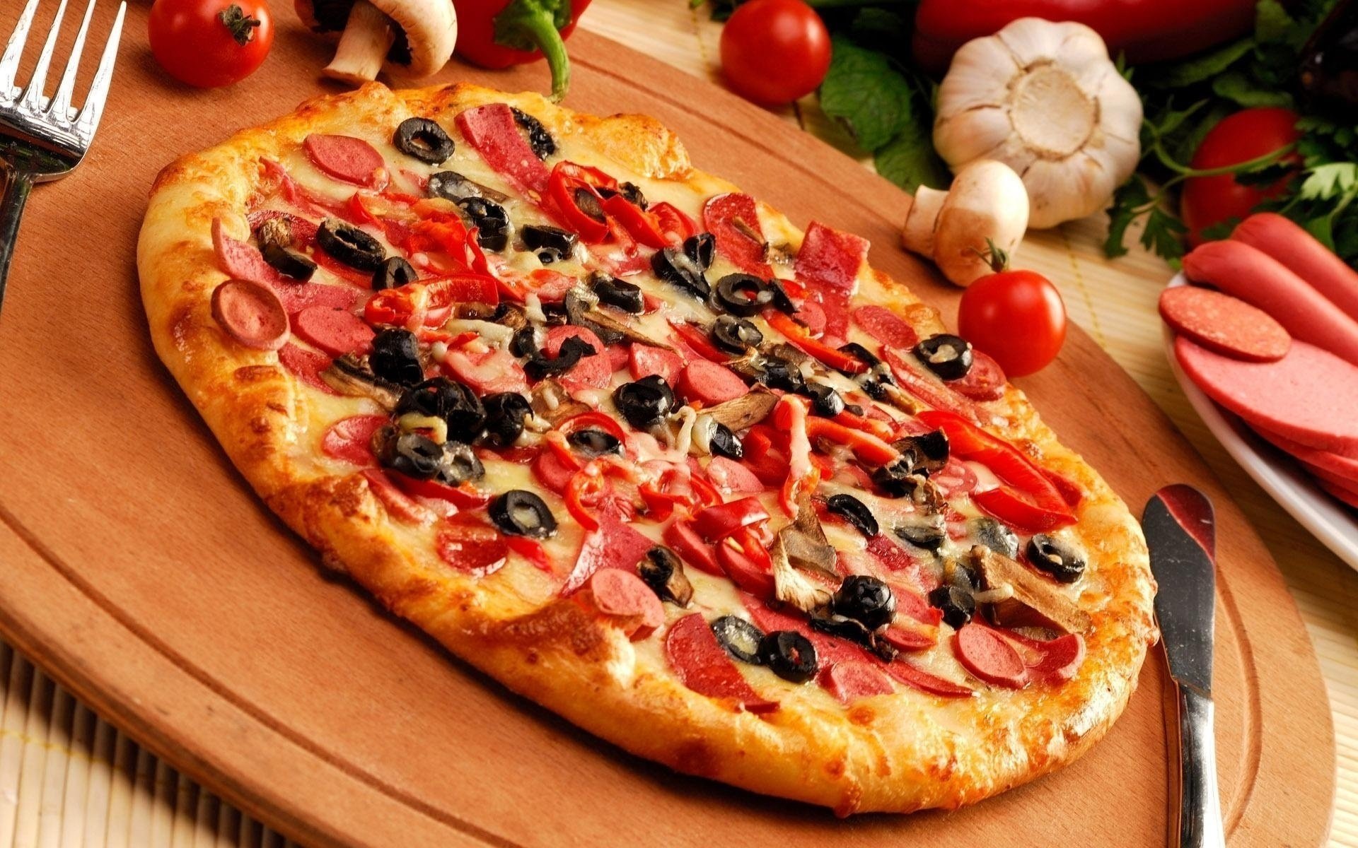 фотография пиццы и колы фото 91